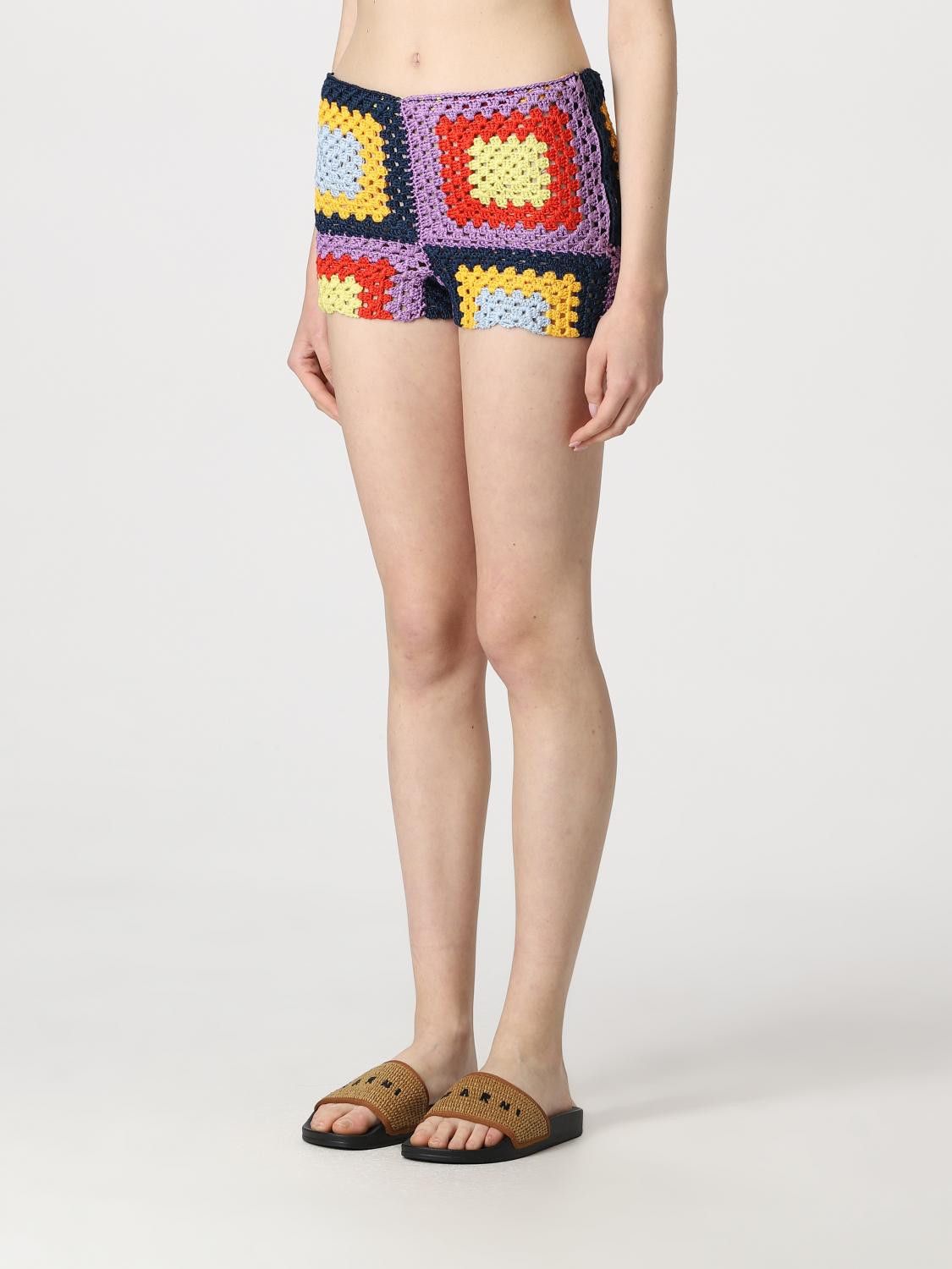 Marni o1y1125 Short in Multicolor Size 26" / US 2 / IT 38 - 3 Thumbnail