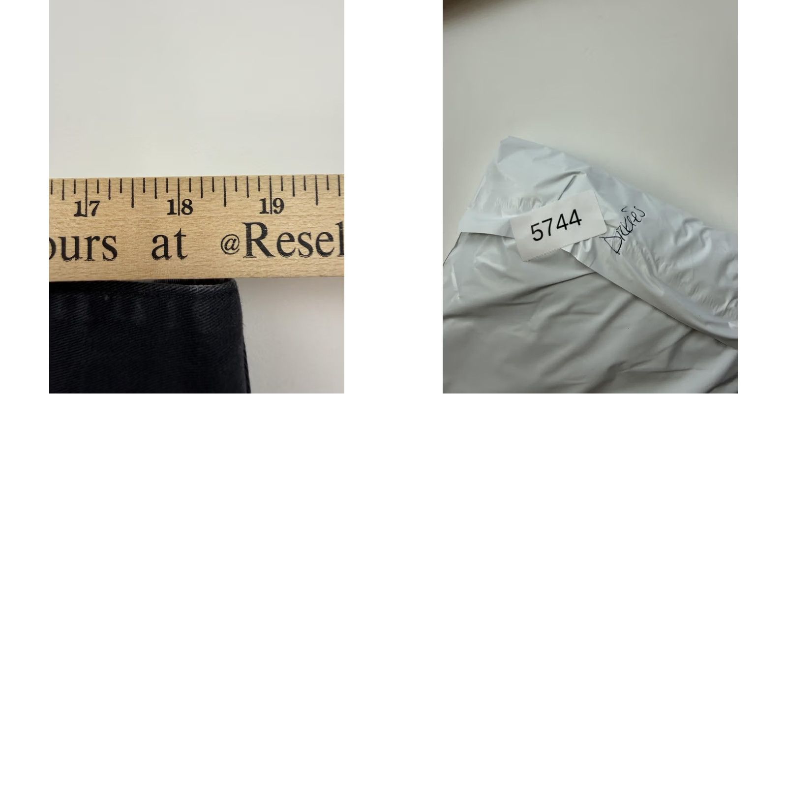Dickies Dickies Pants Mens 36x29 Black Skinny Straight Canvas Double Knee Workwear Size US 36 / EU 52 - 8 Thumbnail