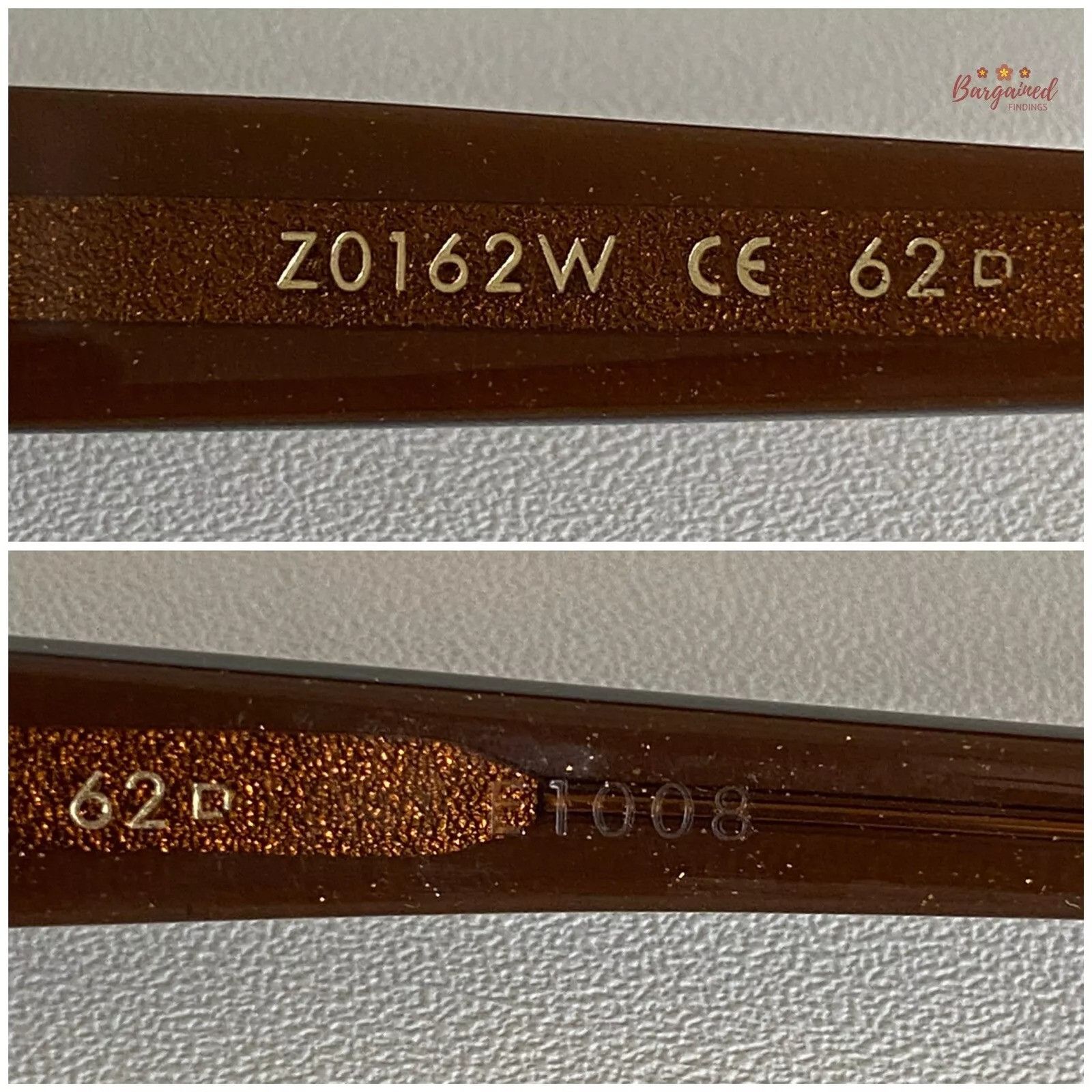 Louis Vuitton LOUIS VUITTON Glitter Acetate Illusion Monogram Sunglasses Size ONE SIZE - 4 Thumbnail