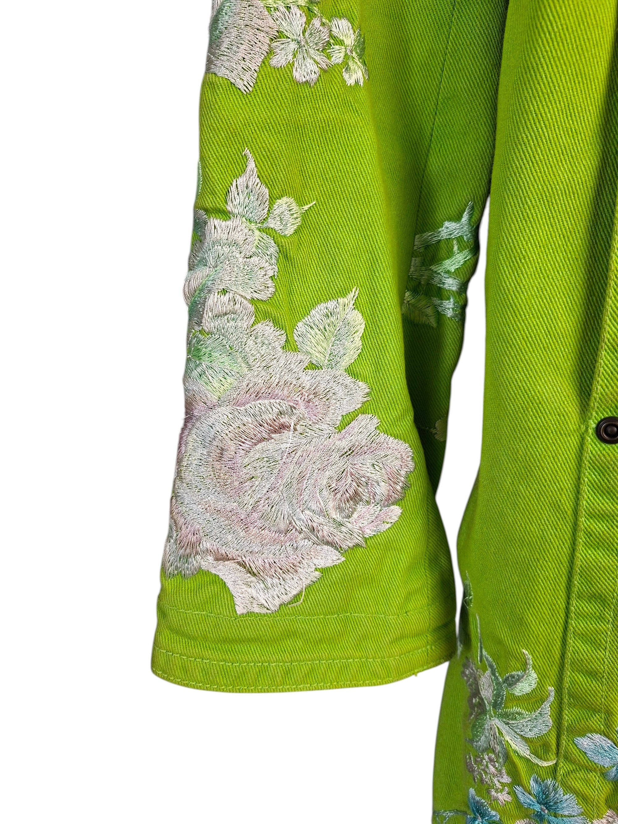 Johnny Was Johnny Was BIYA Two Ten Ten Five Embroidered Trench Coat Size M / US 6-8 / IT 42-44 - 15 Thumbnail