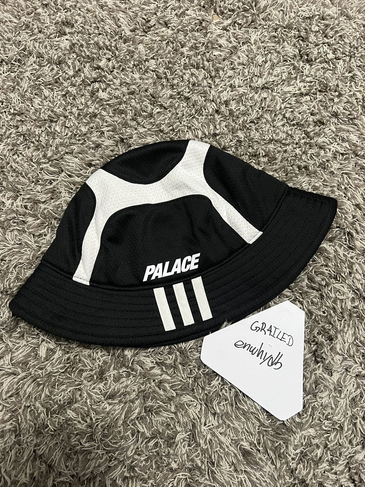 Adidas Palace/Y-3/Adidas Bucket Hat black | Grailed