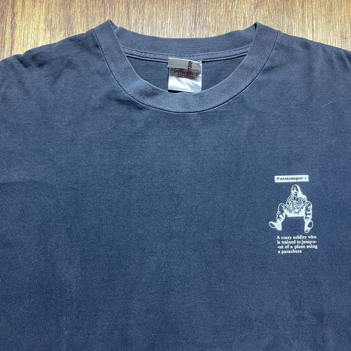 General Research General Research Tshirt Paratrooper Vintage Size US L / EU 52-54 / 3 - 3 Thumbnail