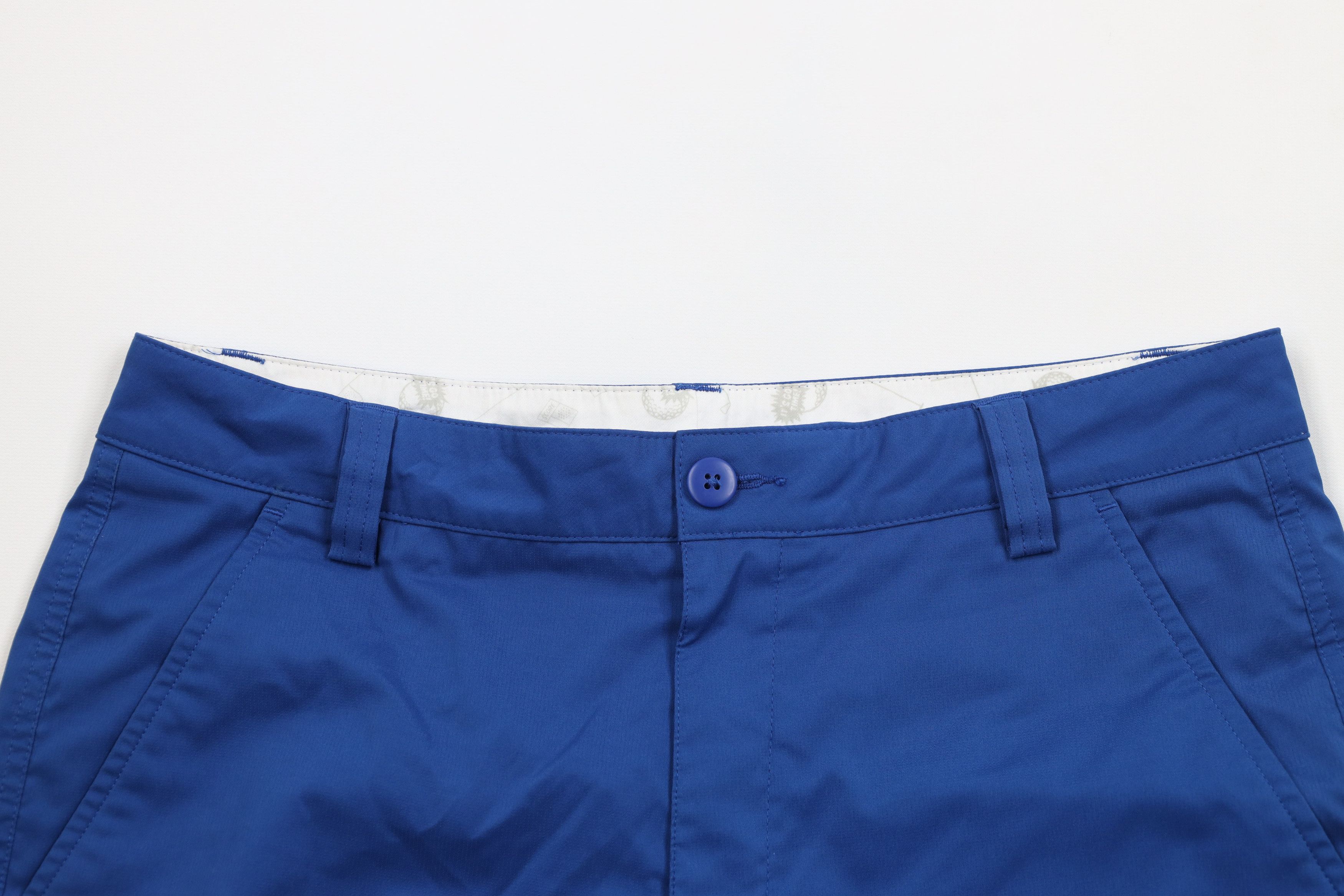 Puma × Vintage Puma Golf Cell Rickie Fowler Tech Golfing Chino Shorts Blue Size US 32 / EU 48 - 2 Thumbnail