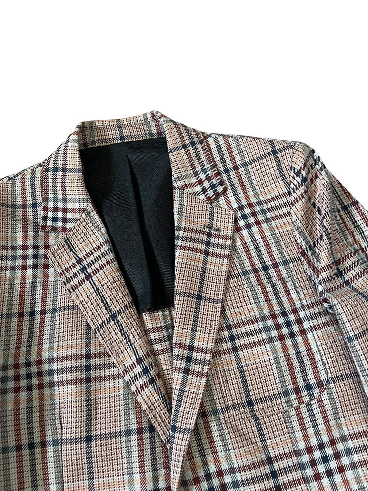 AMI Ami Alexandre Mattiussi Plaid Blazer Size US S / EU 44-46 / 1 - 5 Thumbnail