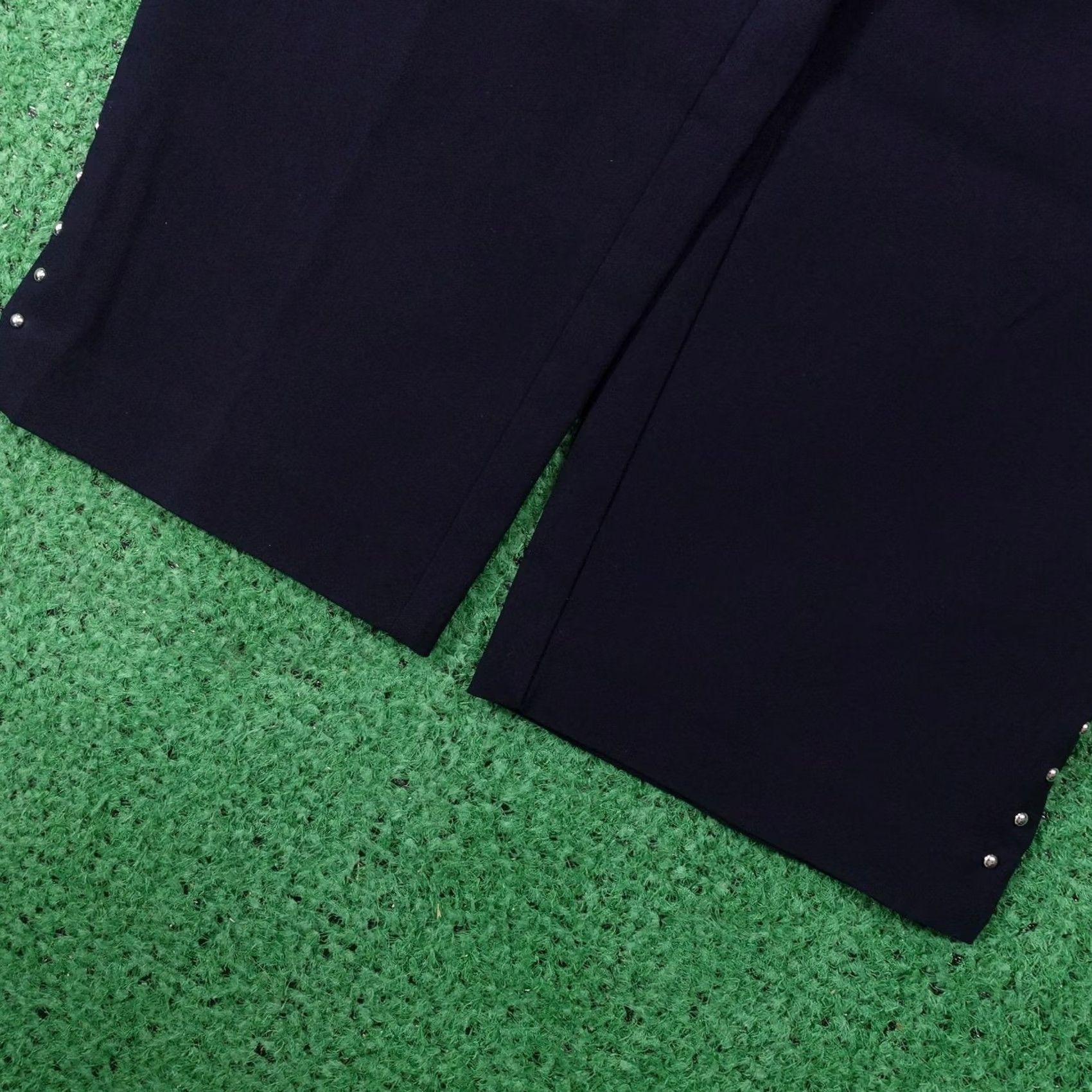 Vintage Roz & Ali Plus Women Pants Navy Blue Ponte Style Size 36" / US 14 / IT 50 - 4 Thumbnail