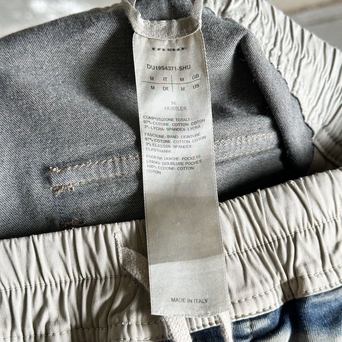 Rick Owens Drkshdw Rick Owens DRKSHDW Denim Hustler Pusher Pants Size US 33 - 9 Thumbnail