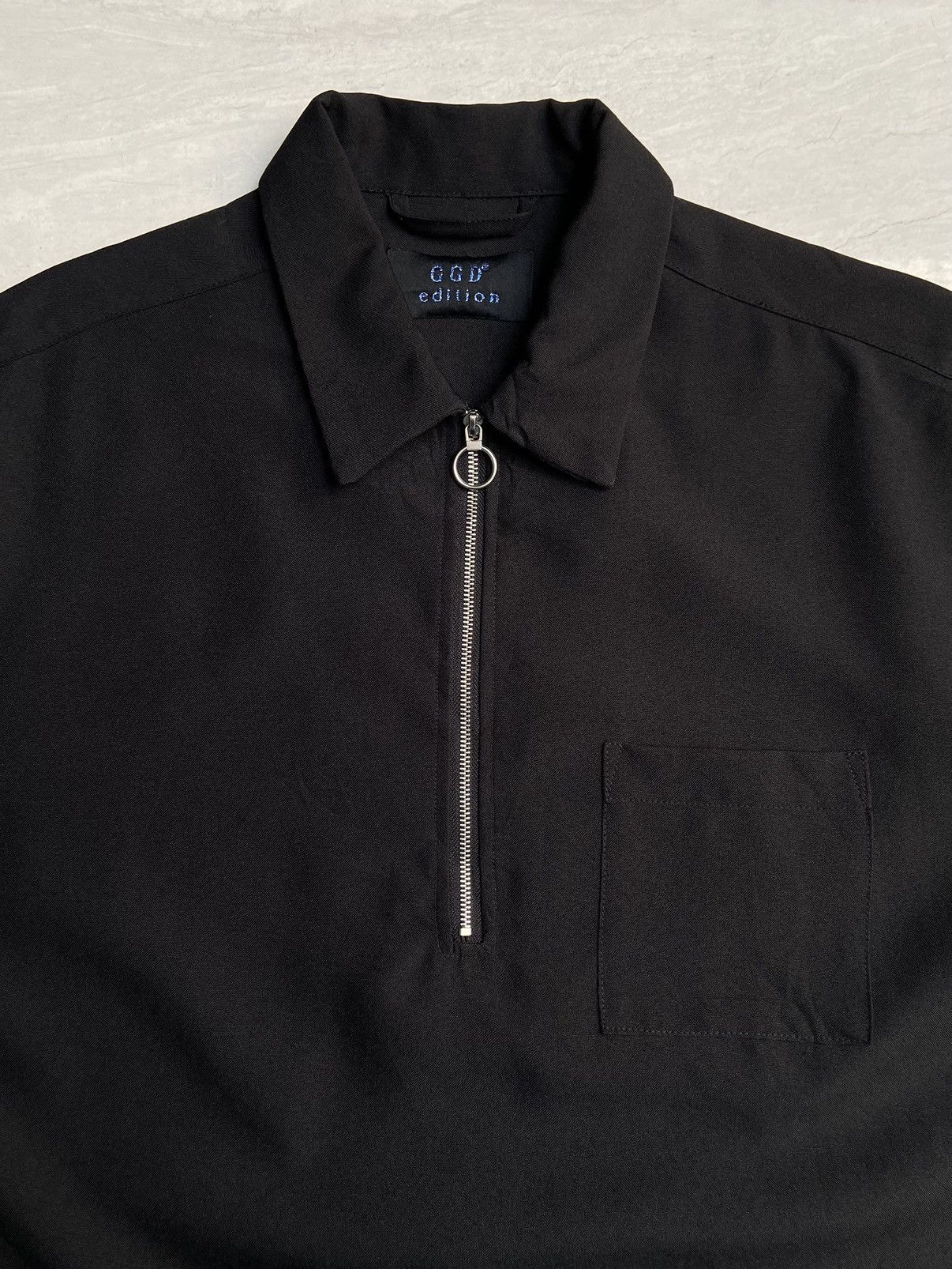 Designer × Japanese Brand GGD Edition Black Zip T-shirt Size US L / EU 52-54 / 3 - 3 Thumbnail