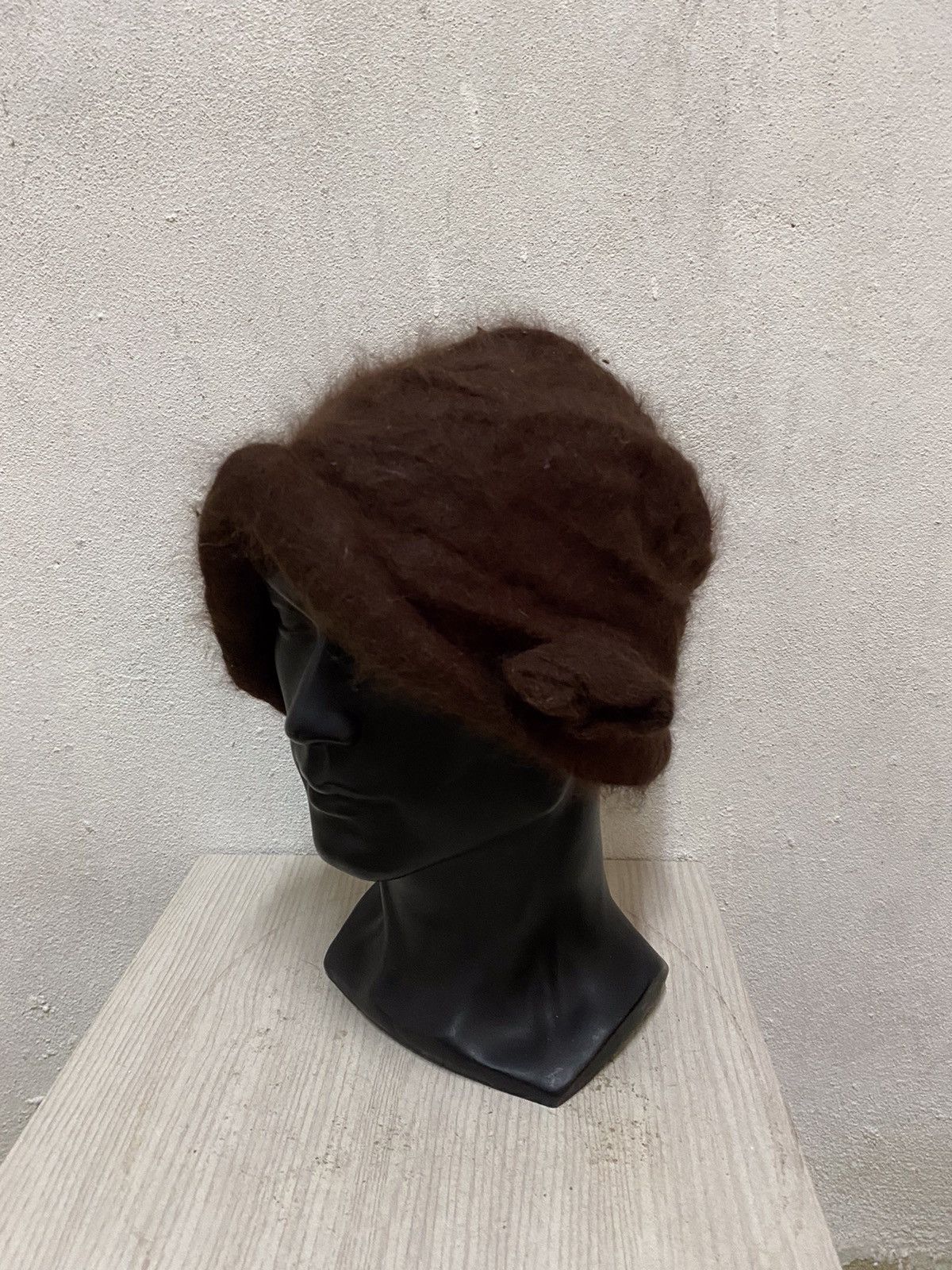 Japanese Brand × Vintage Japanese Brand Plain Beanie Hat Size ONE SIZE - 3 Thumbnail