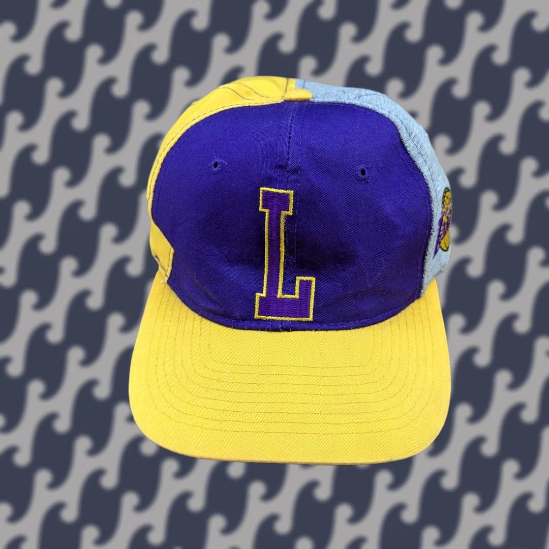 Starter VINTAGE Starter Los Angeles Lakers Baseball Cap One Size Adjustable Size ONE SIZE - 1 Thumbnail