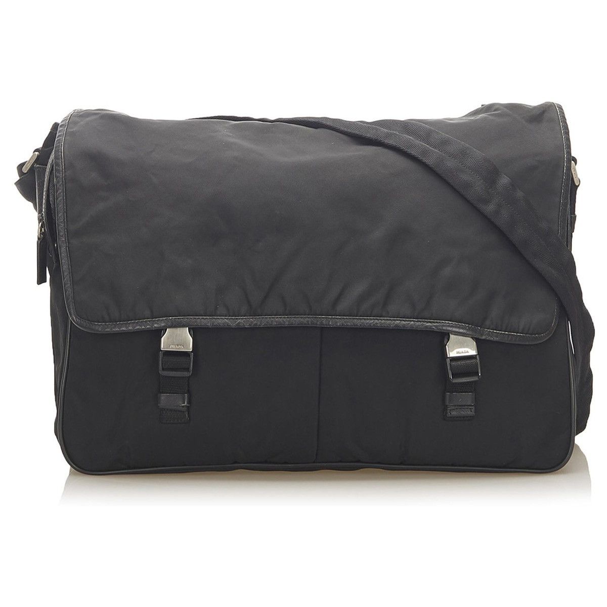 Prada Authentic PRADA Tessuto Messenger Bag Size ONE SIZE - 1 Thumbnail
