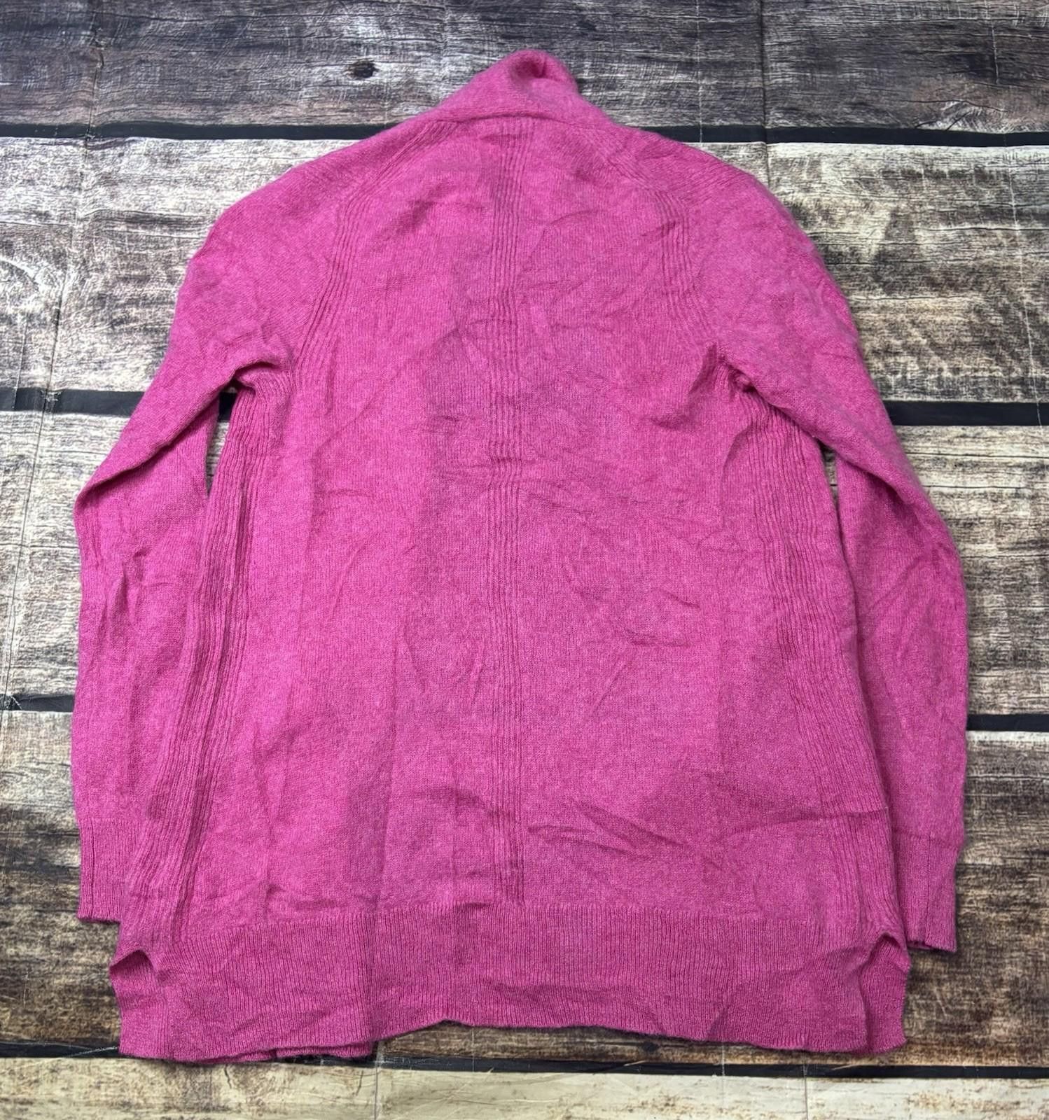 Saks Fifth Avenue Saks Fifth Avenue Cardigan Sweater Womens S Cashmere Open Size S / US 4 / IT 40 - 3 Thumbnail