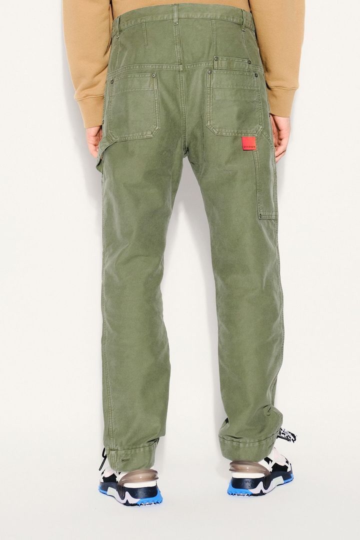 Palm Angels o1y0325 Casual Pant in Green Size US 30 / EU 46 - 3 Thumbnail