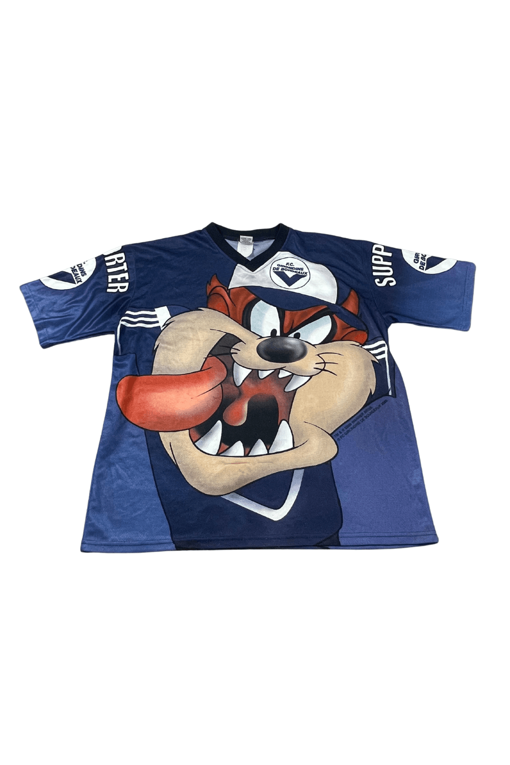 Vintage × Warner Bros 00s Looney Tunes × FC Girondins de Bordeaux“Taz” Sublimation Size US XL / EU 56 / 4 - 1 Thumbnail