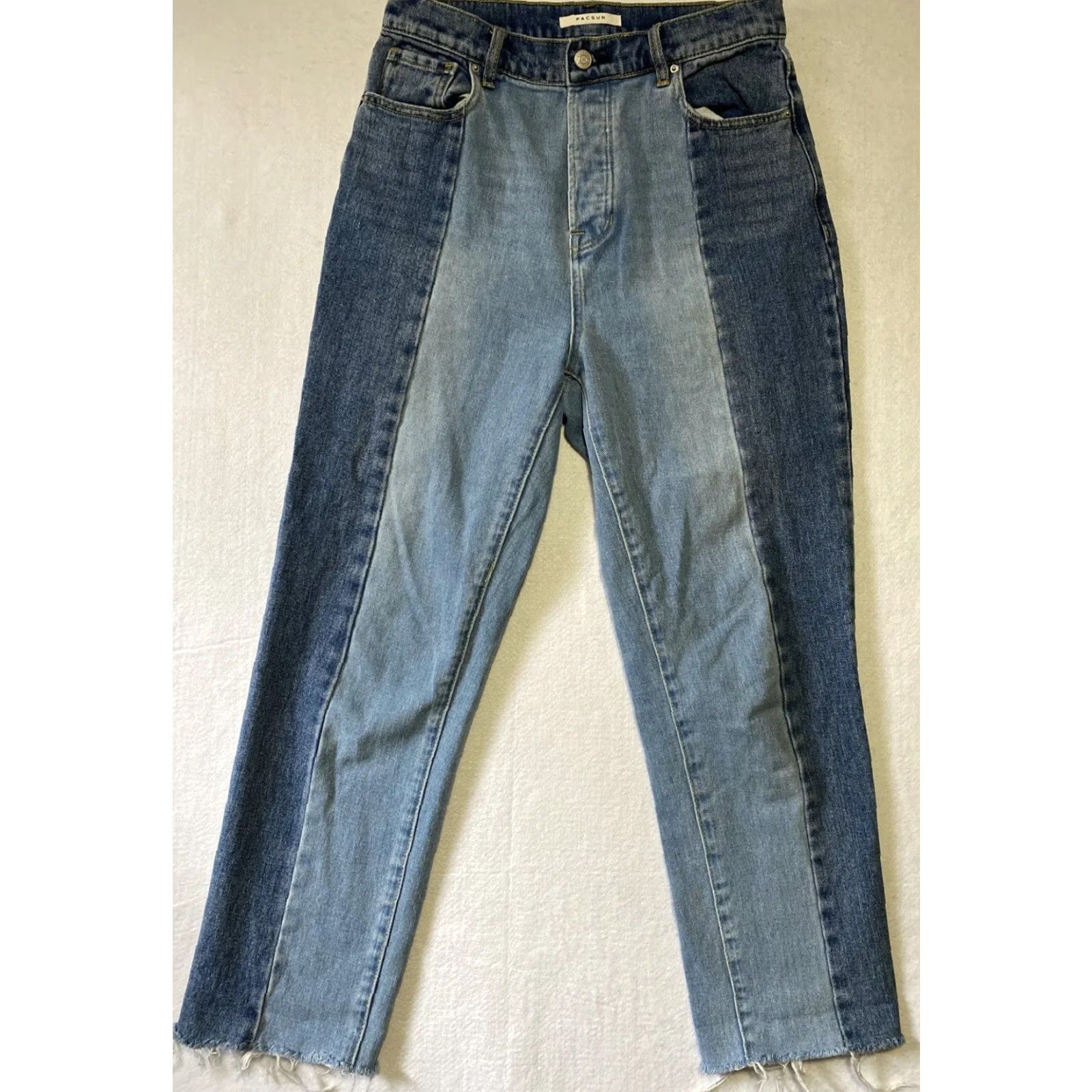 Pacsun Pacsun Jeans Women 30W Blue Denim Mid Wash High Rise 26in Inseam Button Closure Size 30" / US 8 / IT 44 - 2 Thumbnail