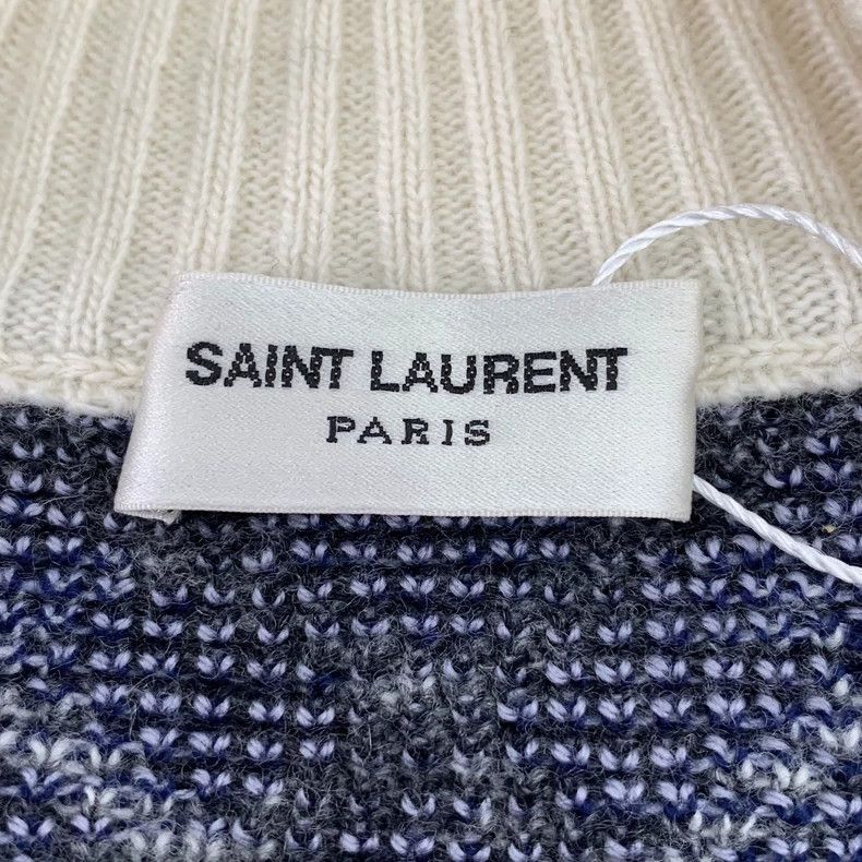 Yves Saint Laurent Saint Laurent Wool Knit Cardigan Sweater M Size US M / EU 48-50 / 2 - 5 Thumbnail