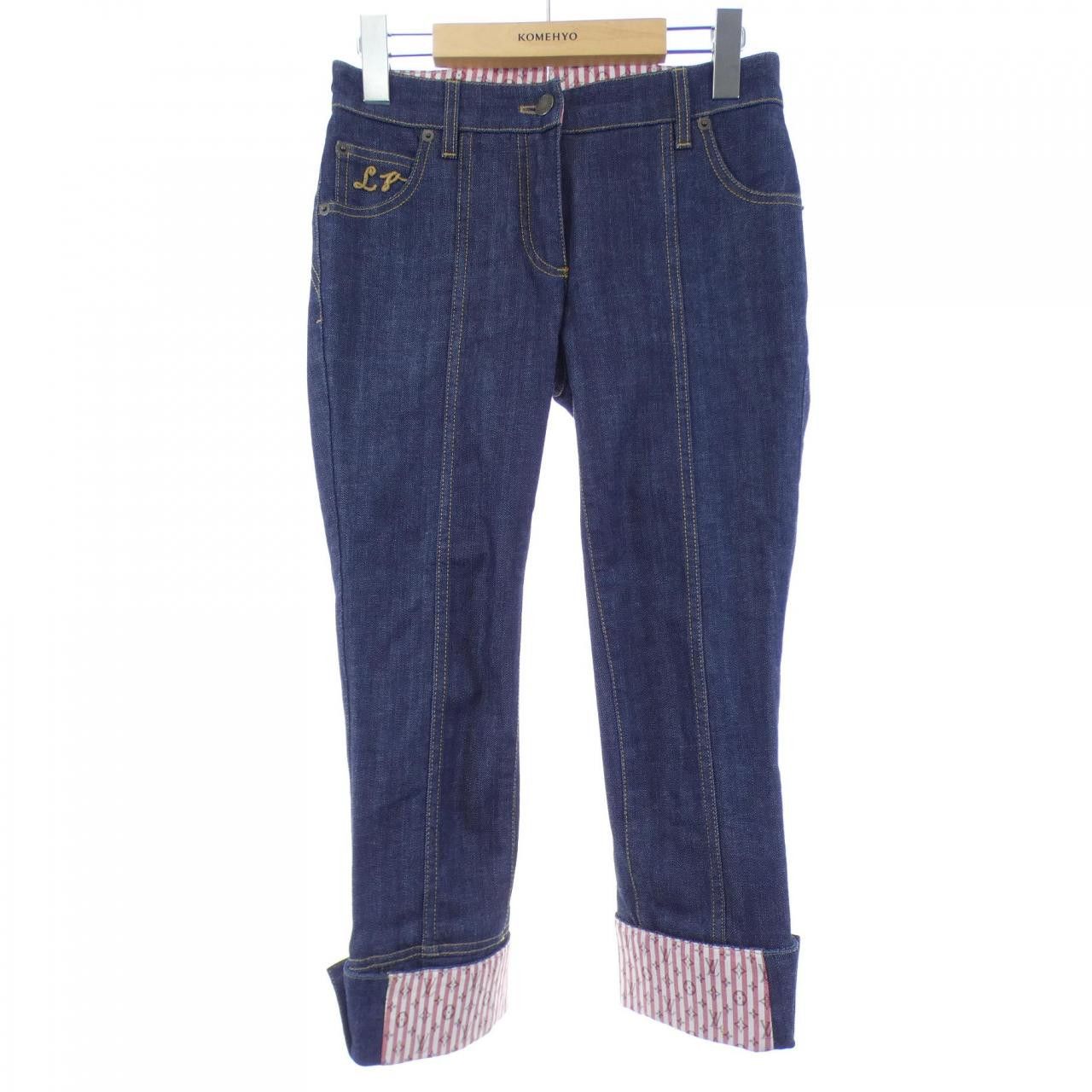 Louis Vuitton Louis Vuitton Louis Vuitton Jeans Textile Jeans WMPA06CKJ DUTY FREE for USA Size ONE SIZE - 1 Thumbnail