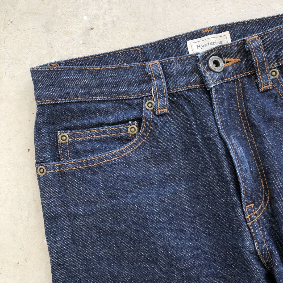 Hysteric Glamour HYSTERIC GLAMOUR Skinny Blue Jeans Size 26" / US 2 / IT 38 - 7 Thumbnail