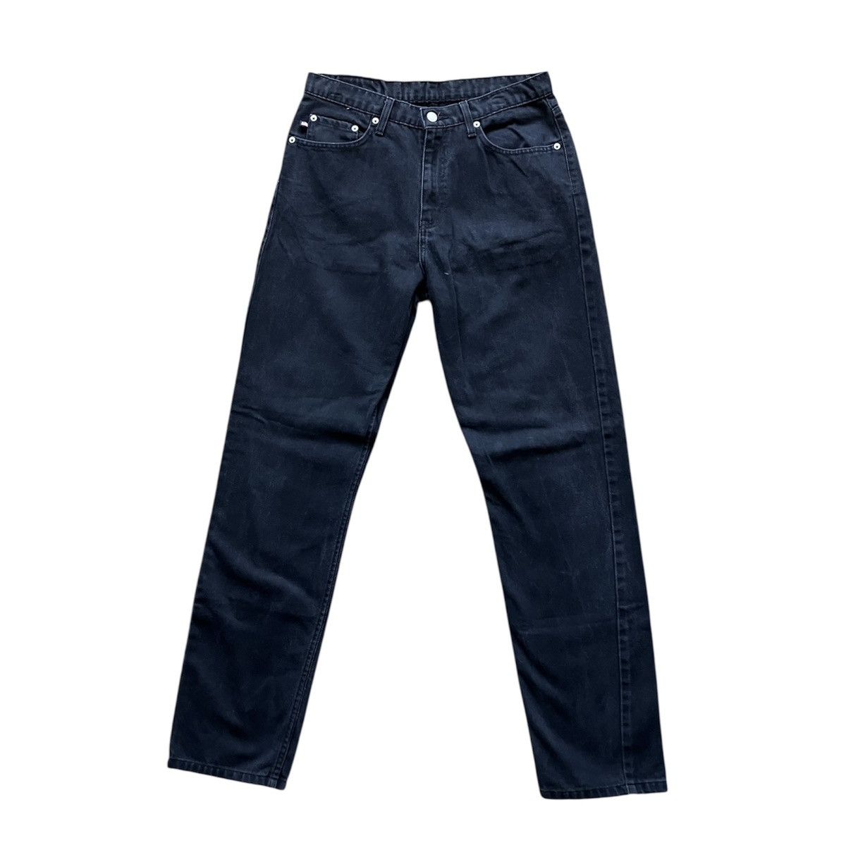 Polo Ralph Lauren Polo Ralph Lauren Men's Black Denim Jeans Vintage 90s Y2K RL Size US 31 - 3 Thumbnail