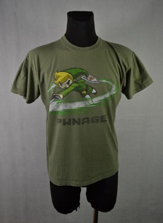 Nintendo × Vintage Vintage 2007 Legend Of Zelda Official t-shirt Nintendo M Size US M / EU 48-50 / 2 - 1 Thumbnail