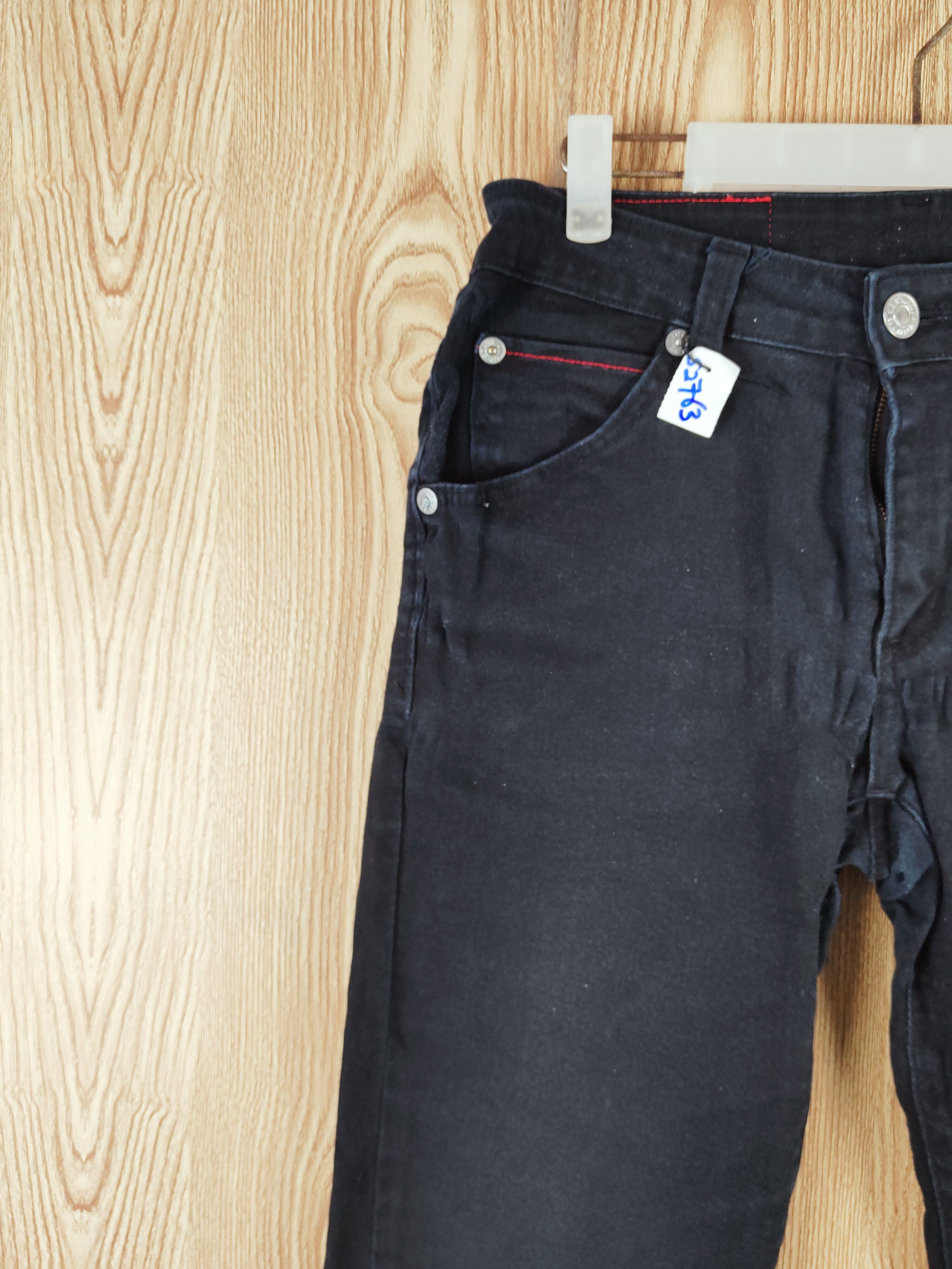 Edwin Edwin Black Distressed Ripped Jeans #S2763 Size US 29 - 3 Thumbnail