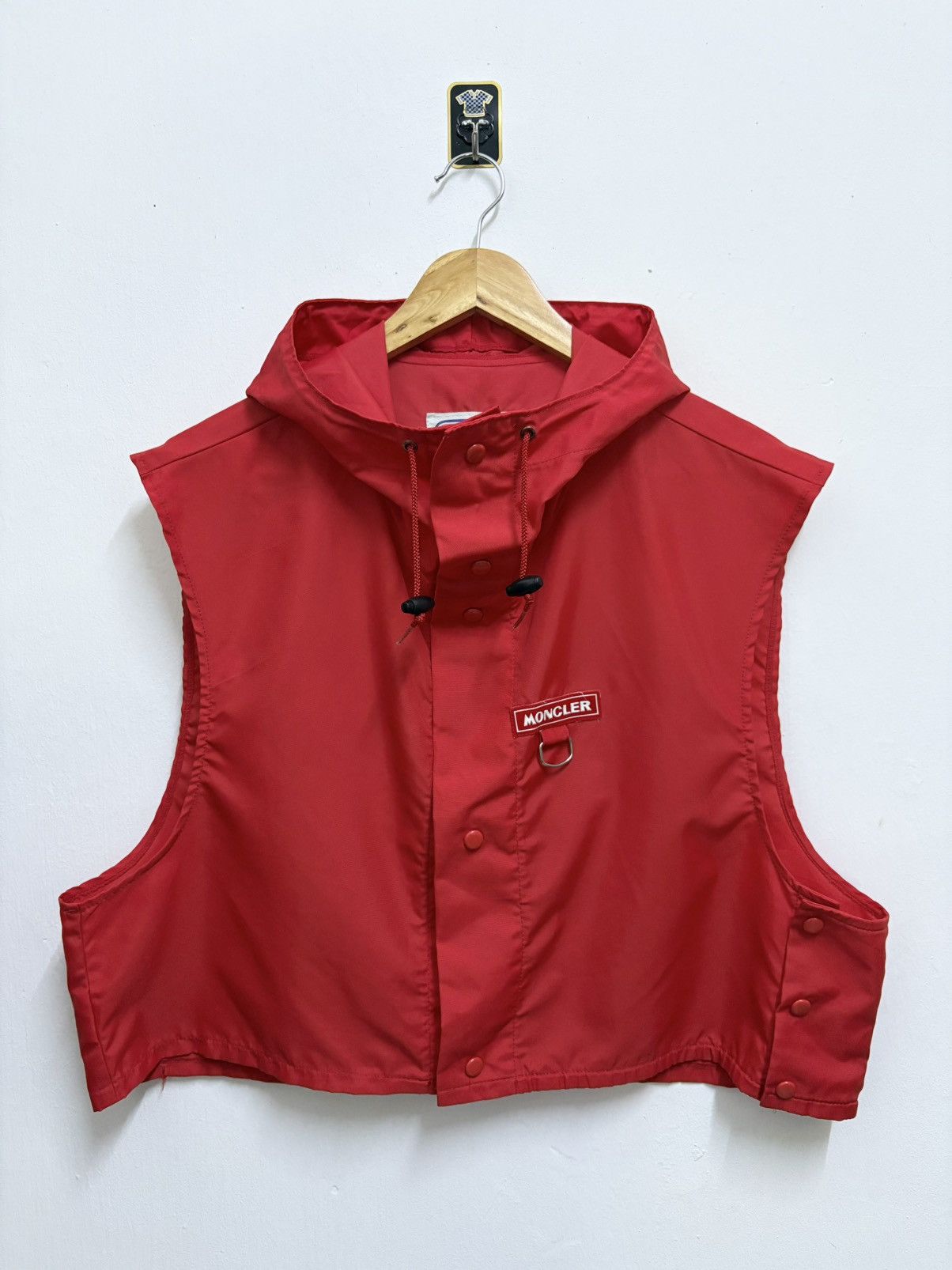 Moncler Vintage 90’s Moncler Ski Wear / Asics Vest Gorpcore Jacket Size US M / EU 48-50 / 2 - 1 Thumbnail
