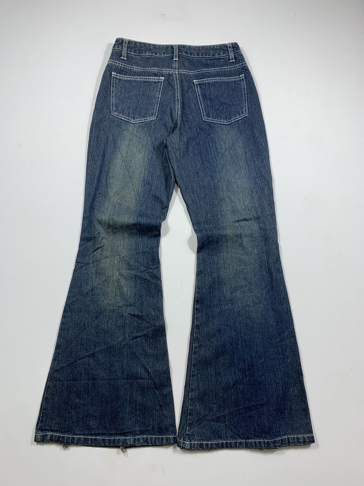 If Six Was Nine Japanese Flare boot cut Jeans tornado style Size US 28 / EU 44 - 2 Thumbnail