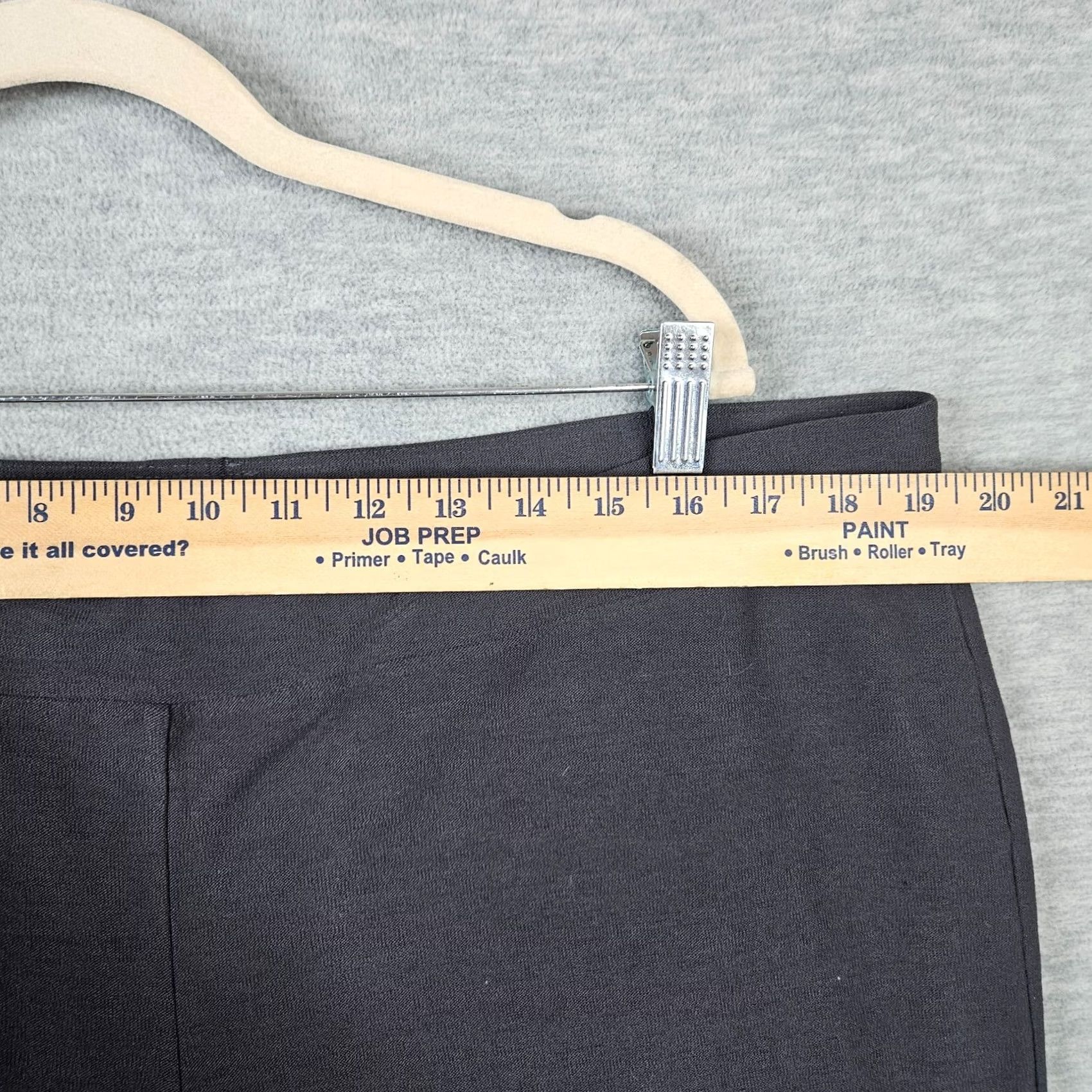 Eileen Fisher Eileen Fisher Women's Pants Dark Grey Pull On Knit Stretch Regular XS? (Oops) Size 40" / US 18 - 5 Thumbnail