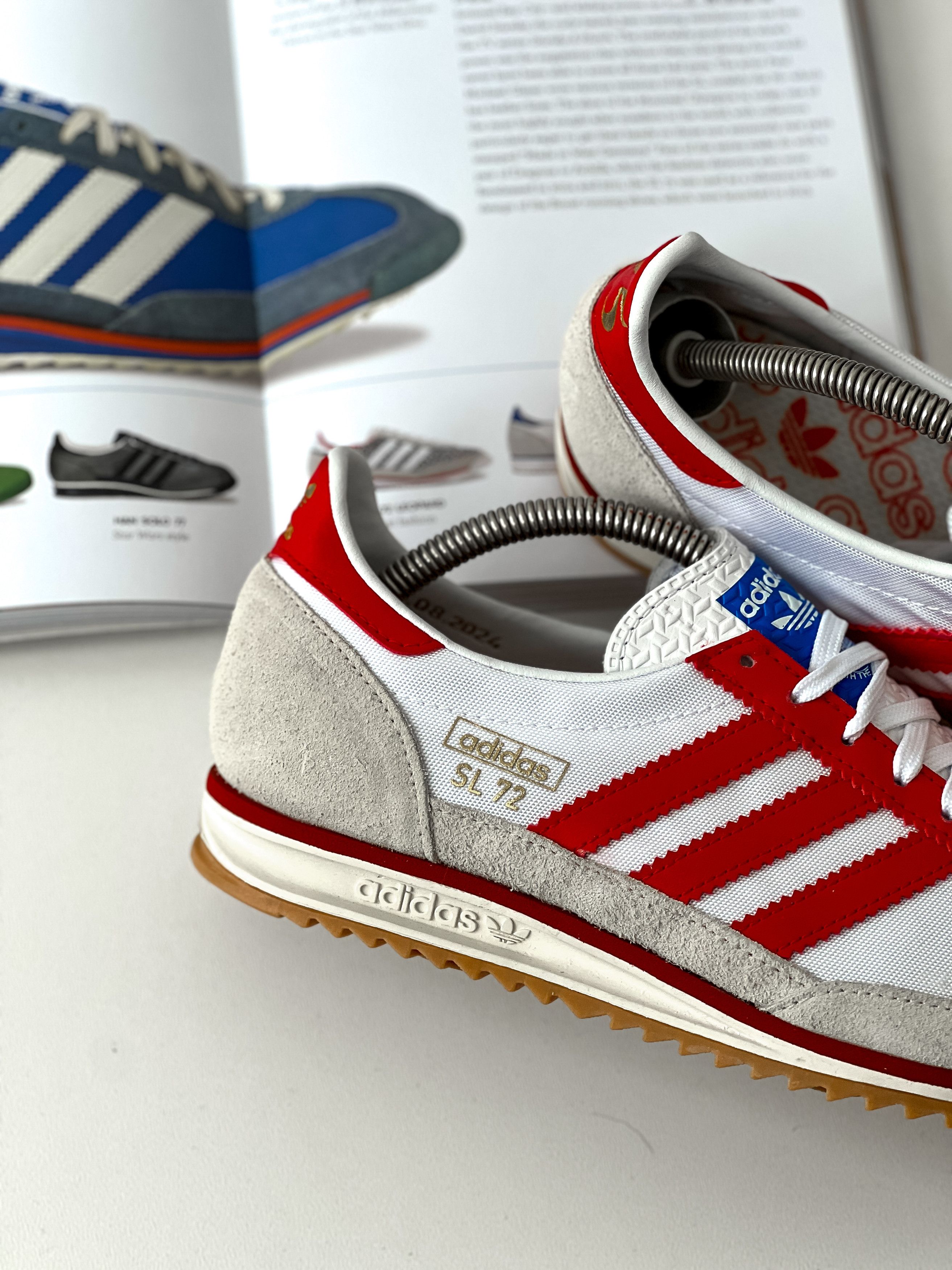 Adidas Adidas SL 72 | 75th Anniversary White Better Scarlet JP5277 Size US 8.5 / IT 38.5 - 8 Thumbnail