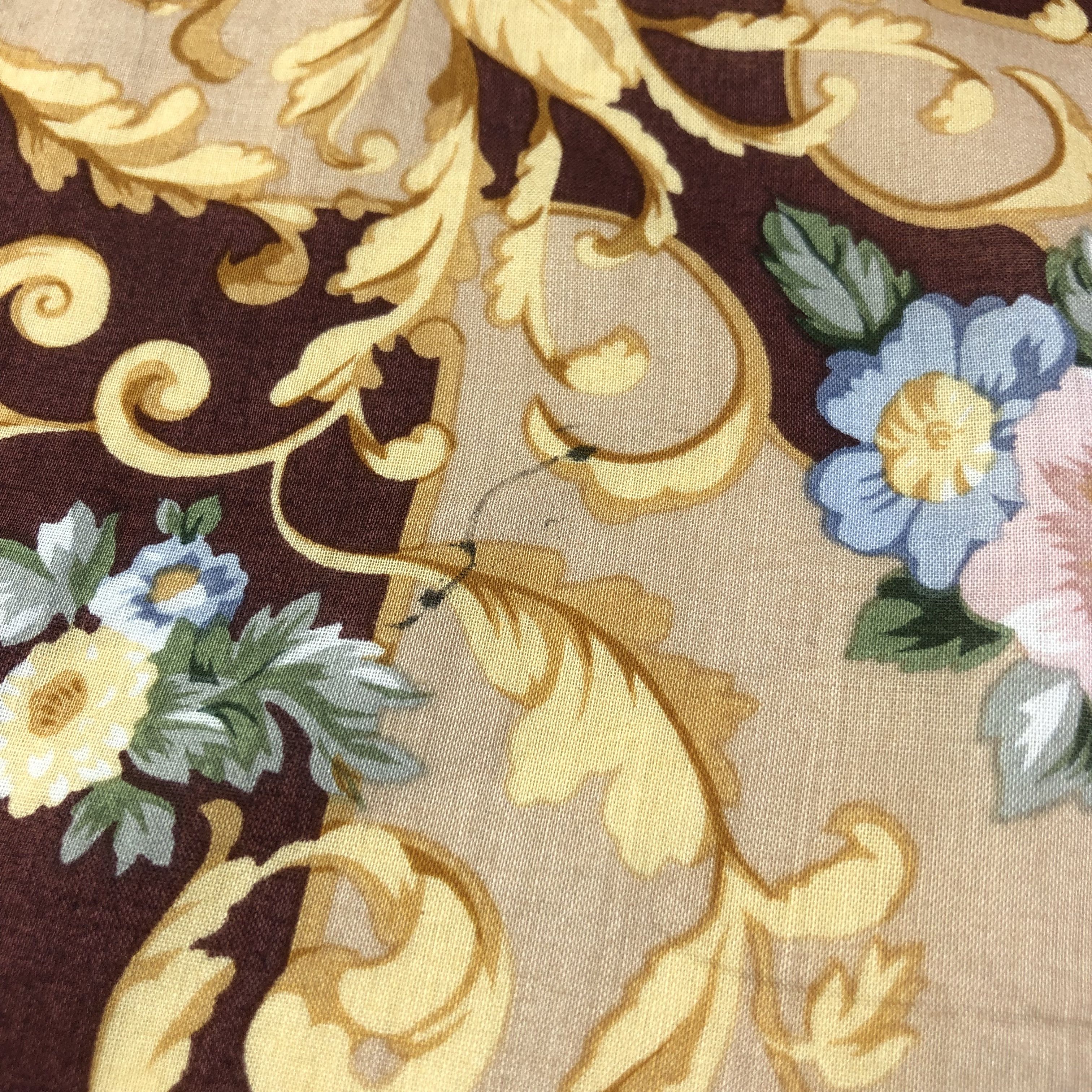 Ralph Lauren × Vintage Ralph Lauren Baroque Handkerchief Neckerchief Bandana H1779 Size ONE SIZE - 12 Thumbnail