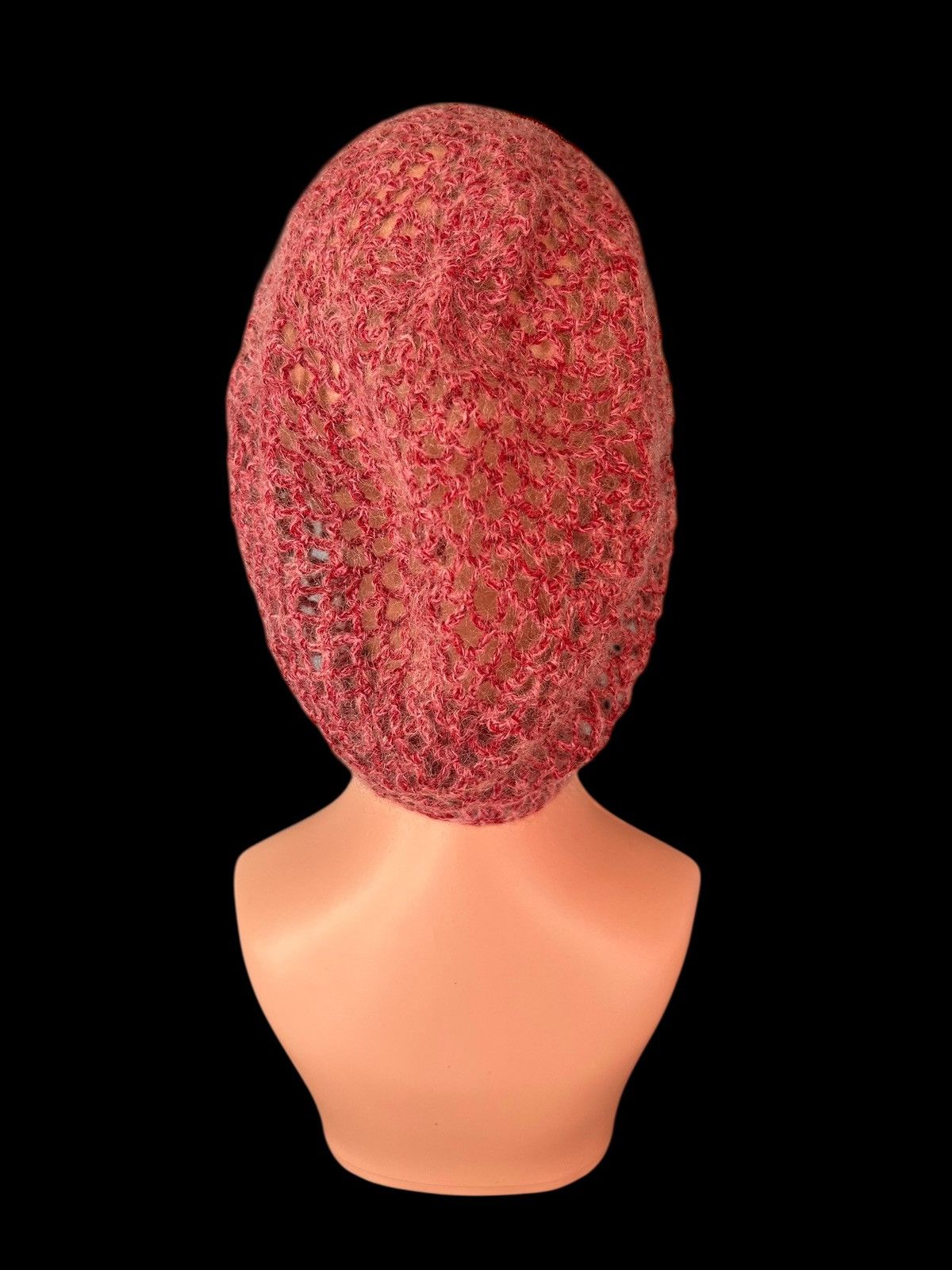 Kapital Crochet Knitted Handmade Hairy big Beanie Hats Size ONE SIZE - 5 Thumbnail