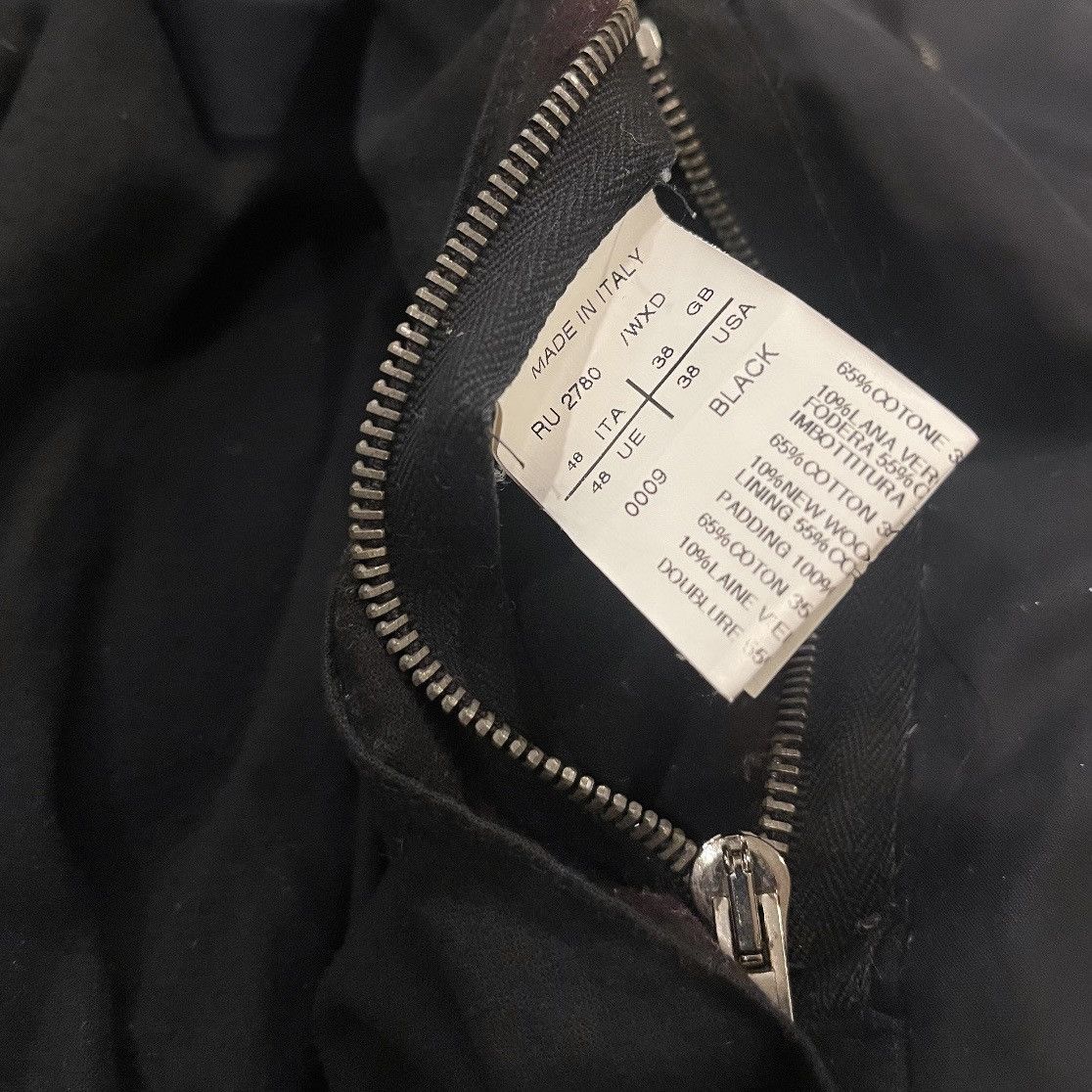 Rick Owens Rick Owens Archive Mollino Bomber Down Jacket, Black Size 48 Size US M / EU 48-50 / 2 - 9 Thumbnail