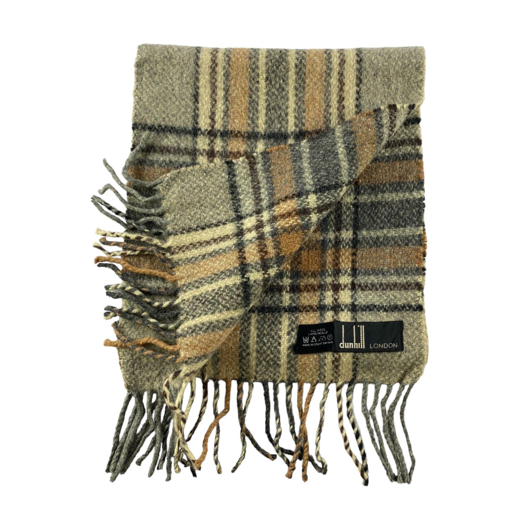 Alfred Dunhill × Vintage Alfred Dunhill Scarf / Muffler / Neckwear Size ONE SIZE - 4 Thumbnail