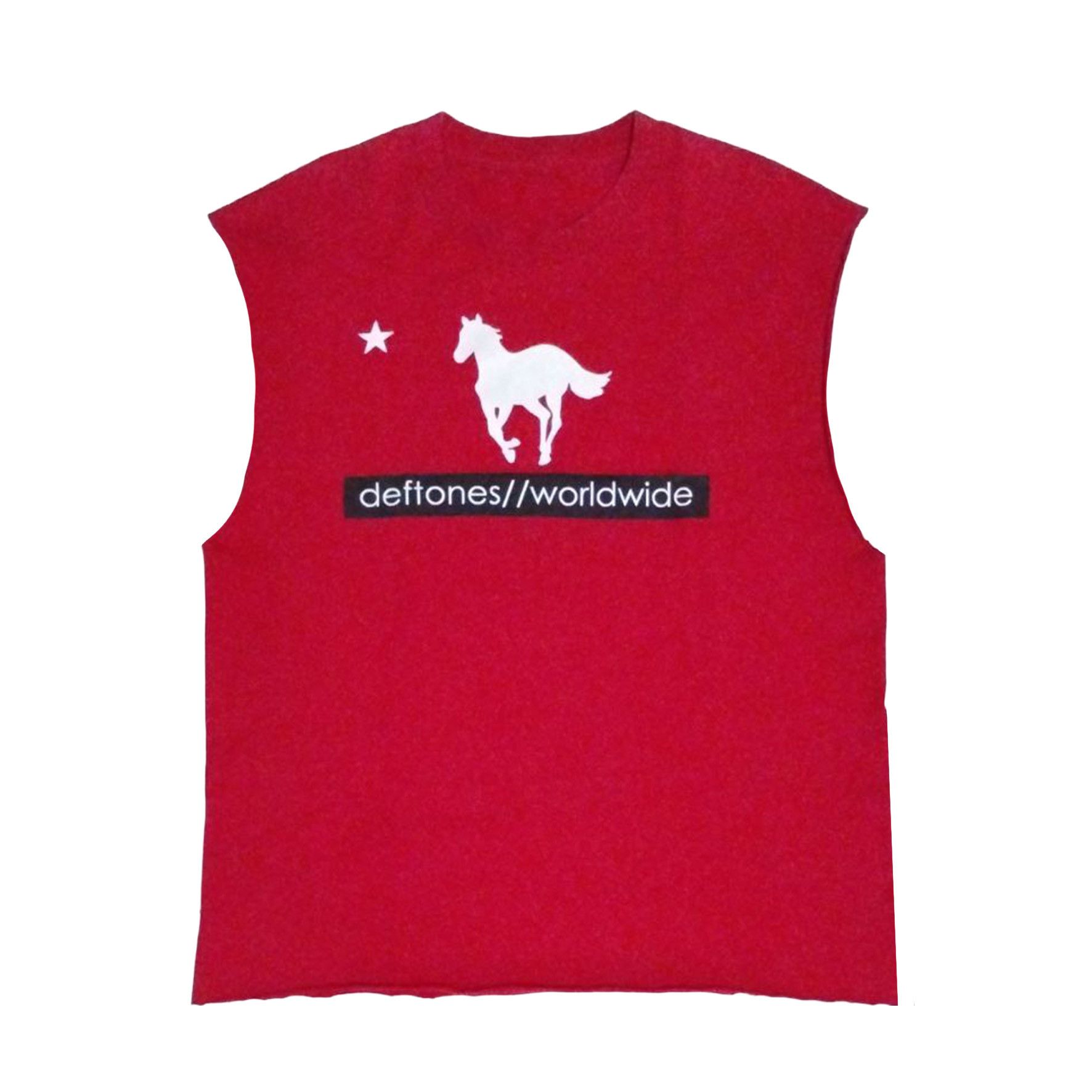 Band Tees Deftones White Pony Worldwide Y2K 10s Shirt Sleeveless Size US M / EU 48-50 / 2 - 1 Thumbnail