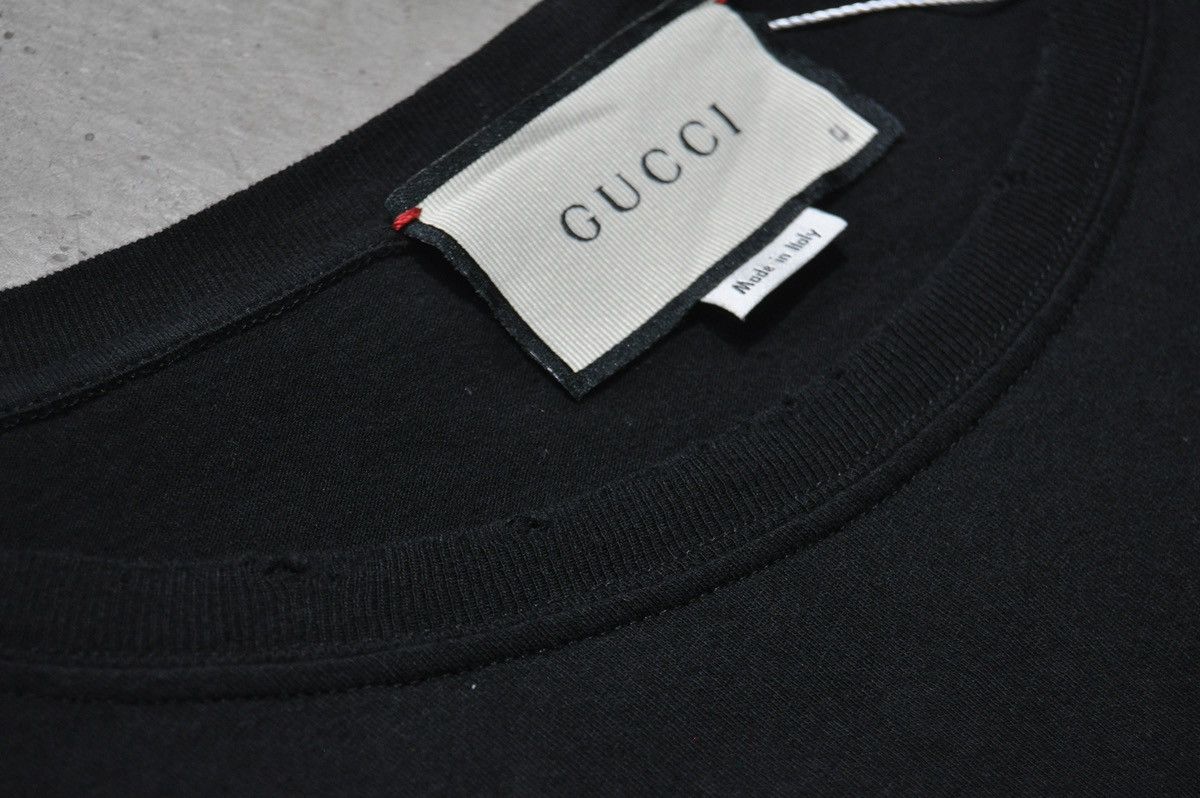 Gucci Gucci - Oversized Washed Tee Size US S / EU 44-46 / 1 - 7 Thumbnail