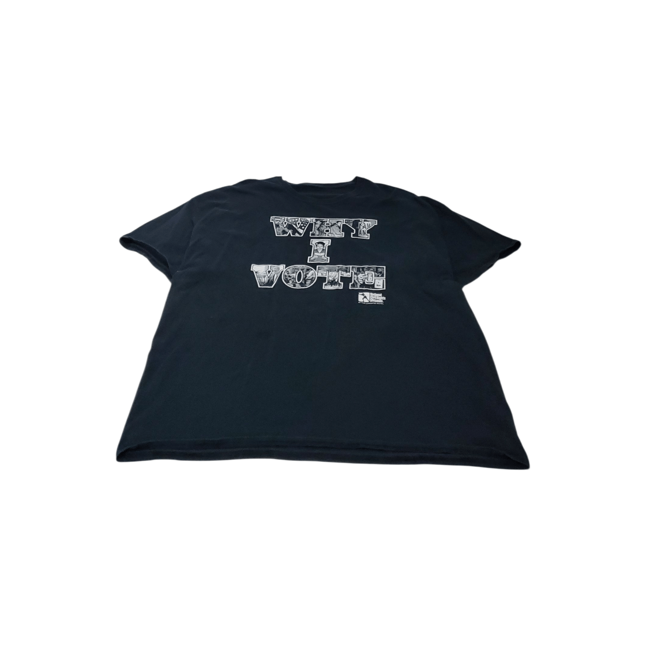 Vintage Y2K Why I Vote Black History T-Shirt Size US XXL / EU 58 / 5 - 1 Thumbnail