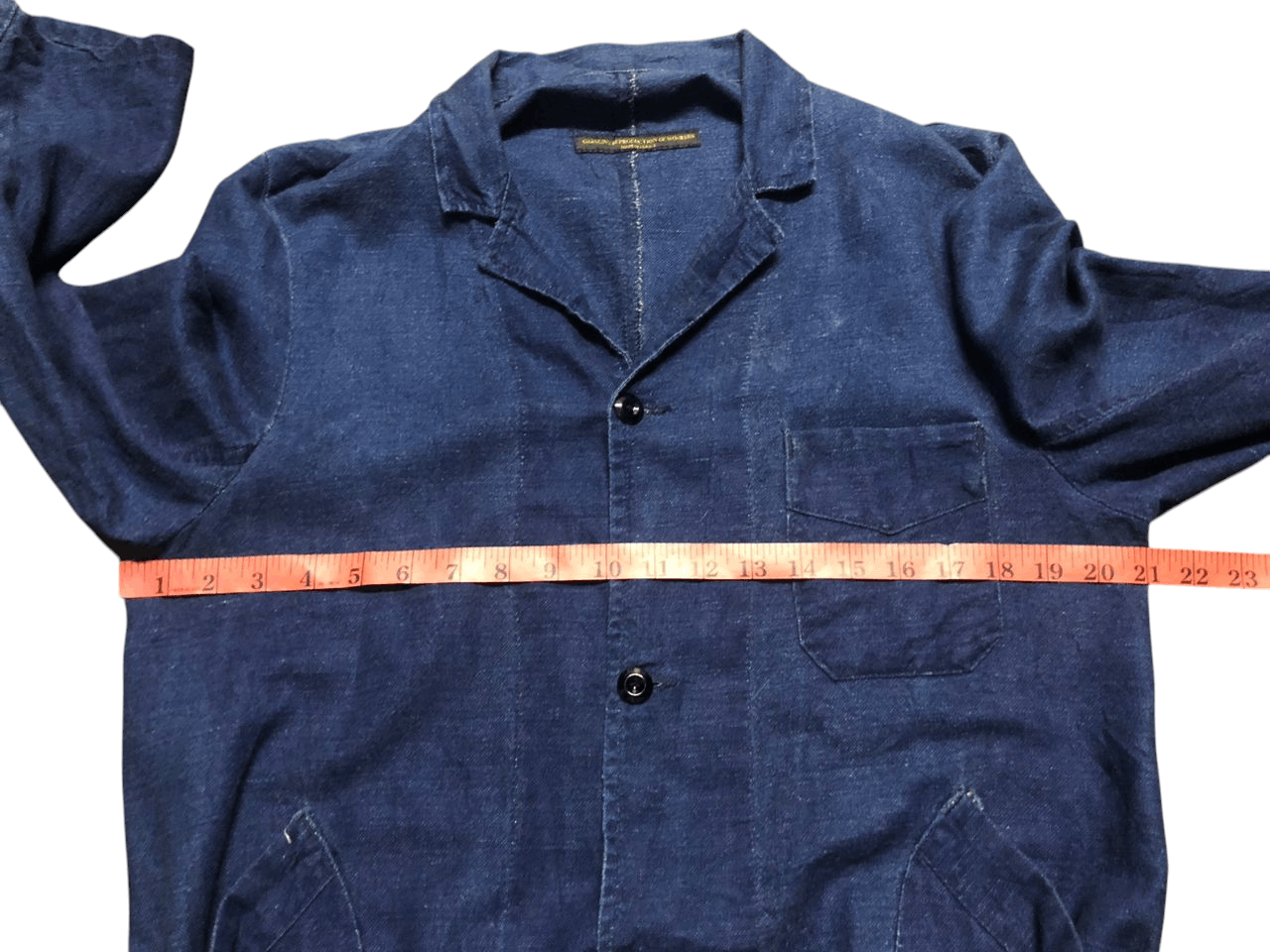 Garment Reproduction of Workers Vintage Garment Reproduction Of Workers Indigo Trenchcoat Size US S / EU 44-46 / 1 - 17 Thumbnail