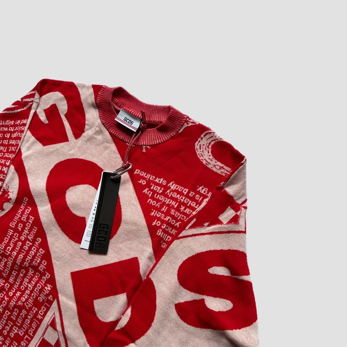 GCDS GCDS Universal Flag Jacquard Sweatshirt Size US S / EU 44-46 / 1 - 3 Thumbnail
