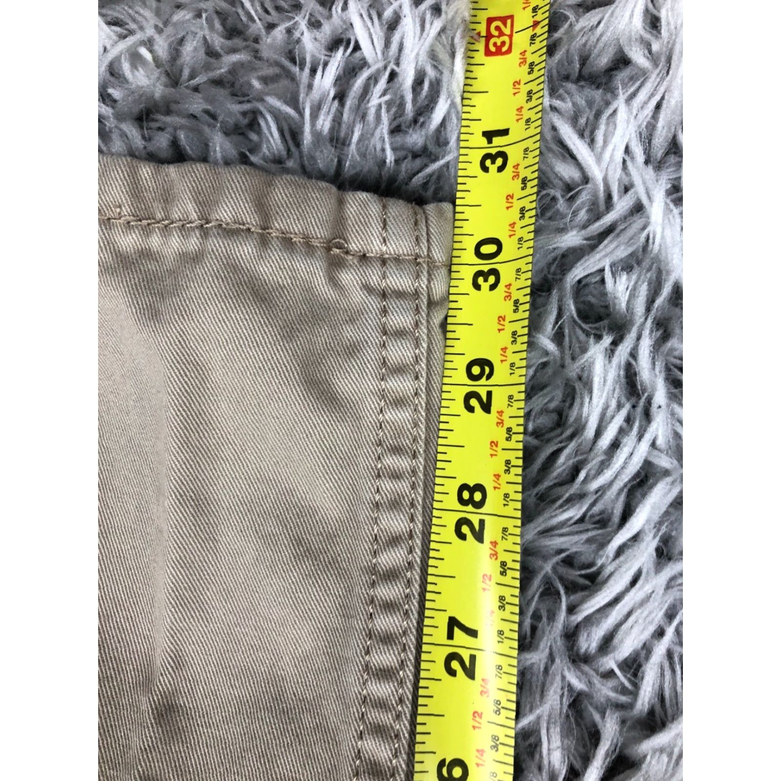 Levi's Levi's 514 Straight Chino Pants Mens 34x32 Beige Shirt Size US 34 / EU 50 - 5 Thumbnail