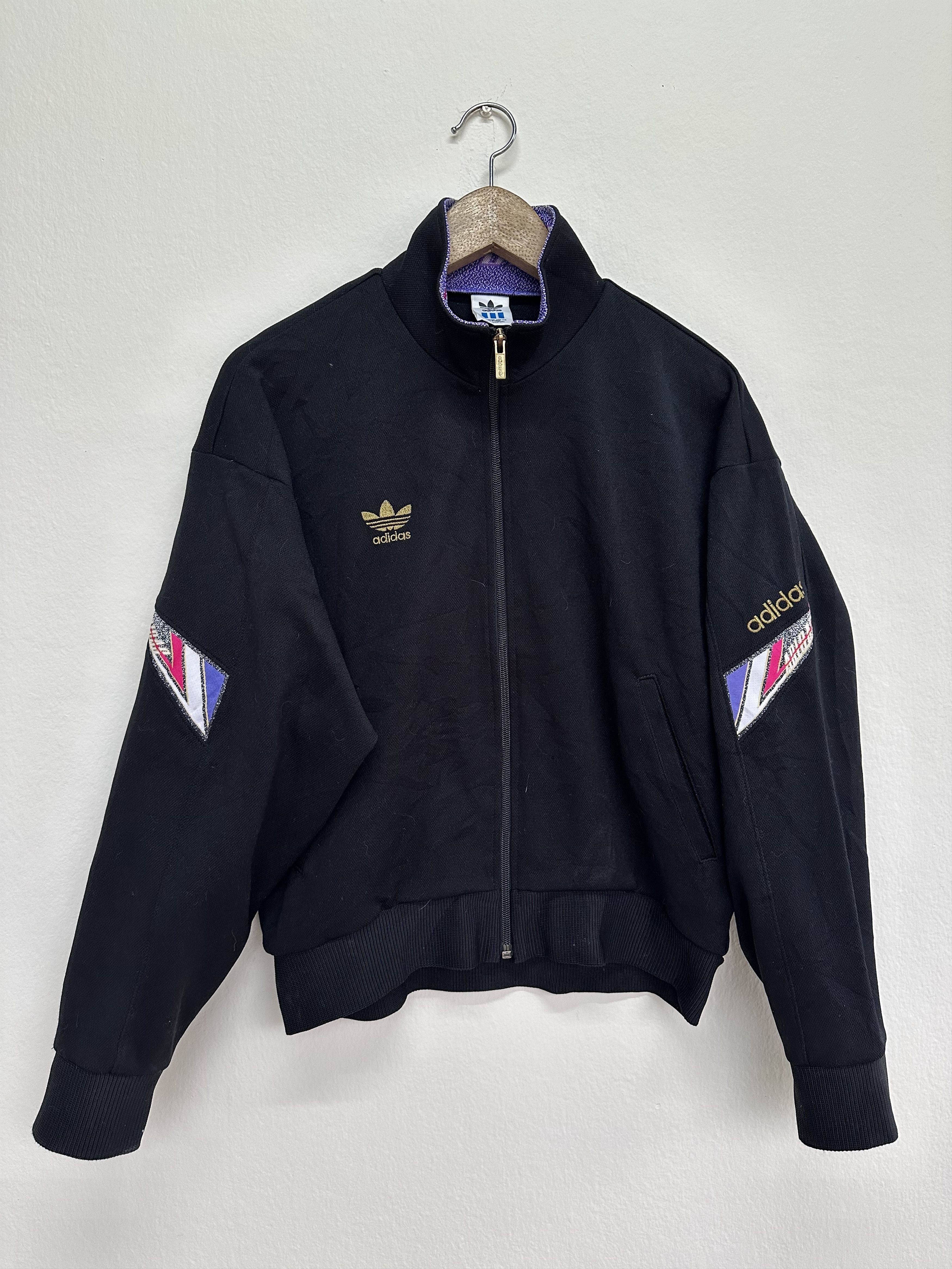 Adidas Rare!! Vintage 90s Adidas Jaspo Sweatshirt Size US M / EU 48-50 / 2 - 1 Thumbnail