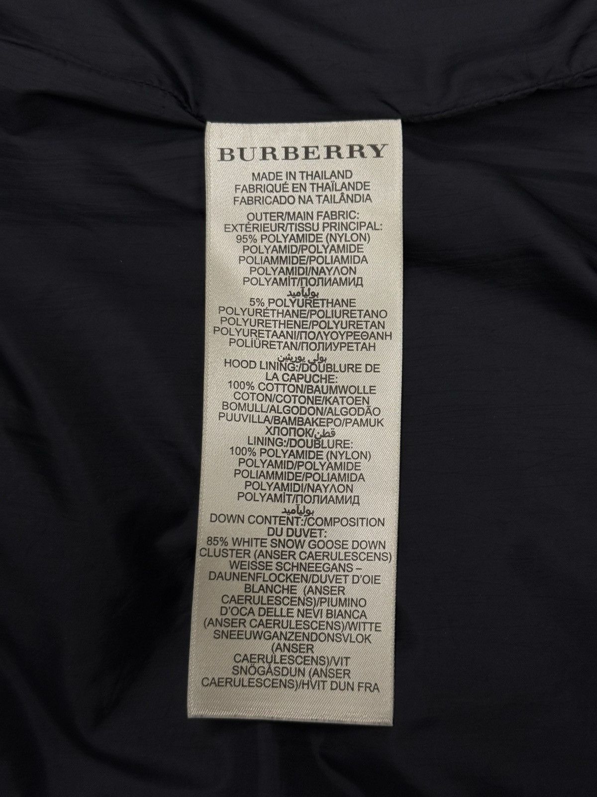 Burberry Burberry Puffer Down Vest Black Men Size US M / EU 48-50 / 2 - 16 Thumbnail