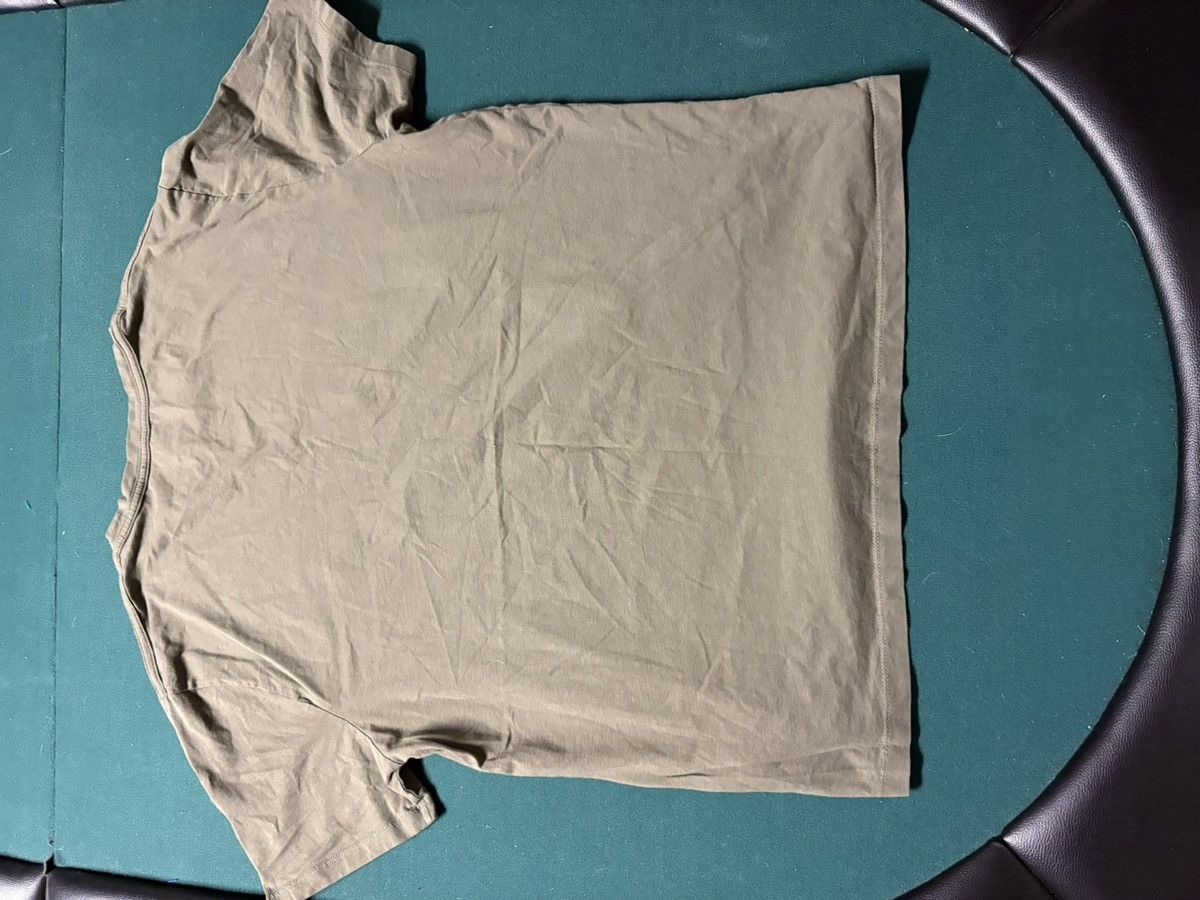 Allsaints AllSaints Olive Embroidered Ram Logo Tee Size US XXL / EU 58 / 5 - 4 Thumbnail