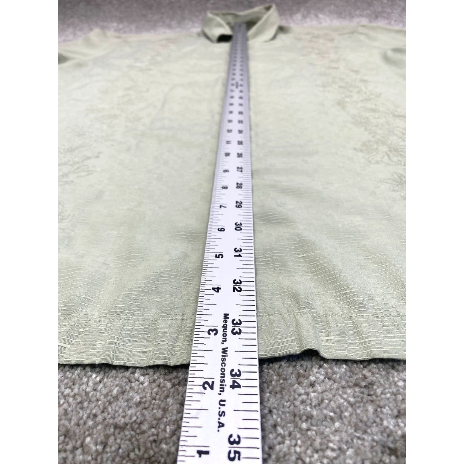 Vintage Basix Shirt Men’s 2XL Green Hawaiian Floral Button Up Short Sleeve 6620 Size US XXL / EU 58 / 5 - 5 Thumbnail