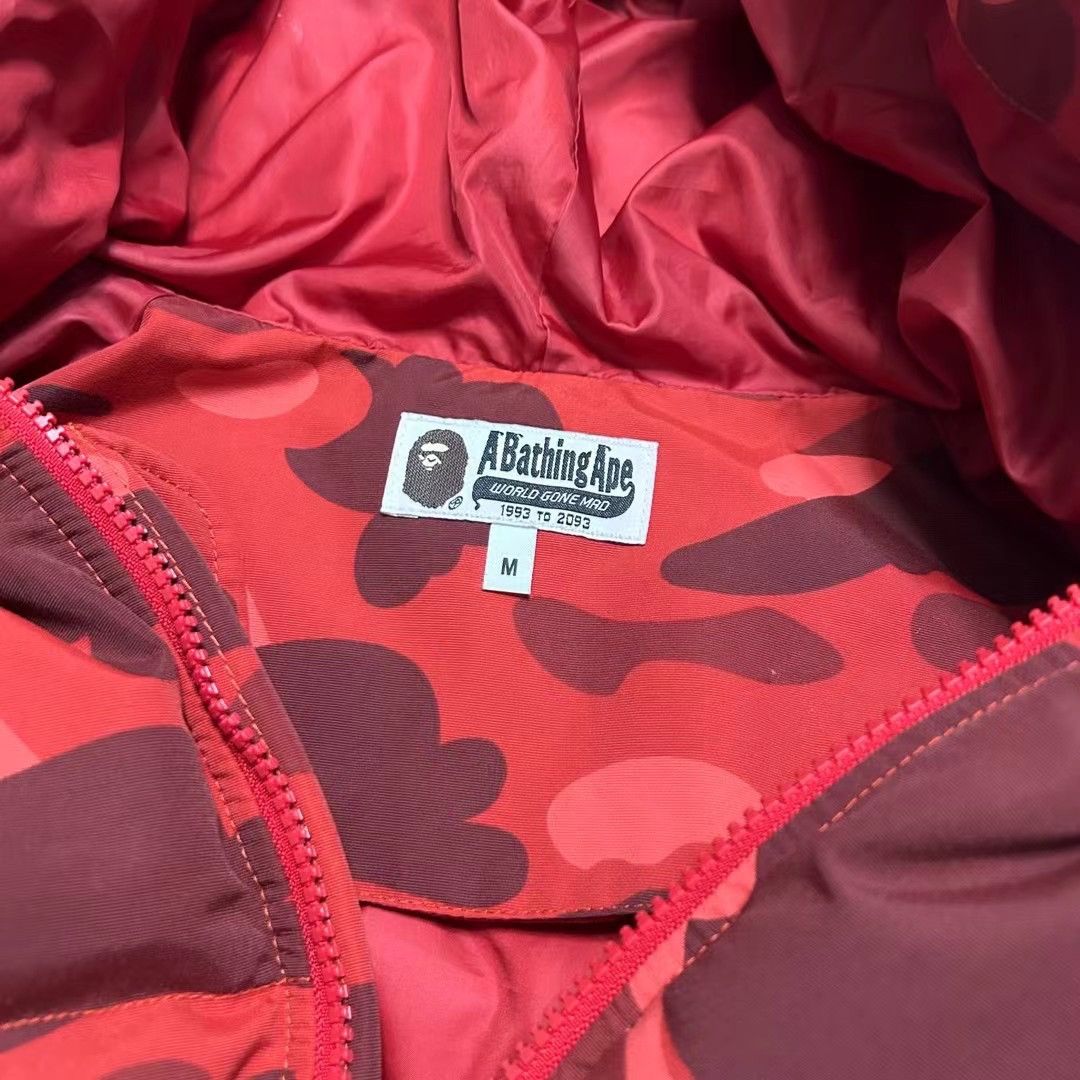 Bape COLOR CAMO SHARK DOWN JACKET Size US M / EU 48-50 / 2 - 5 Thumbnail