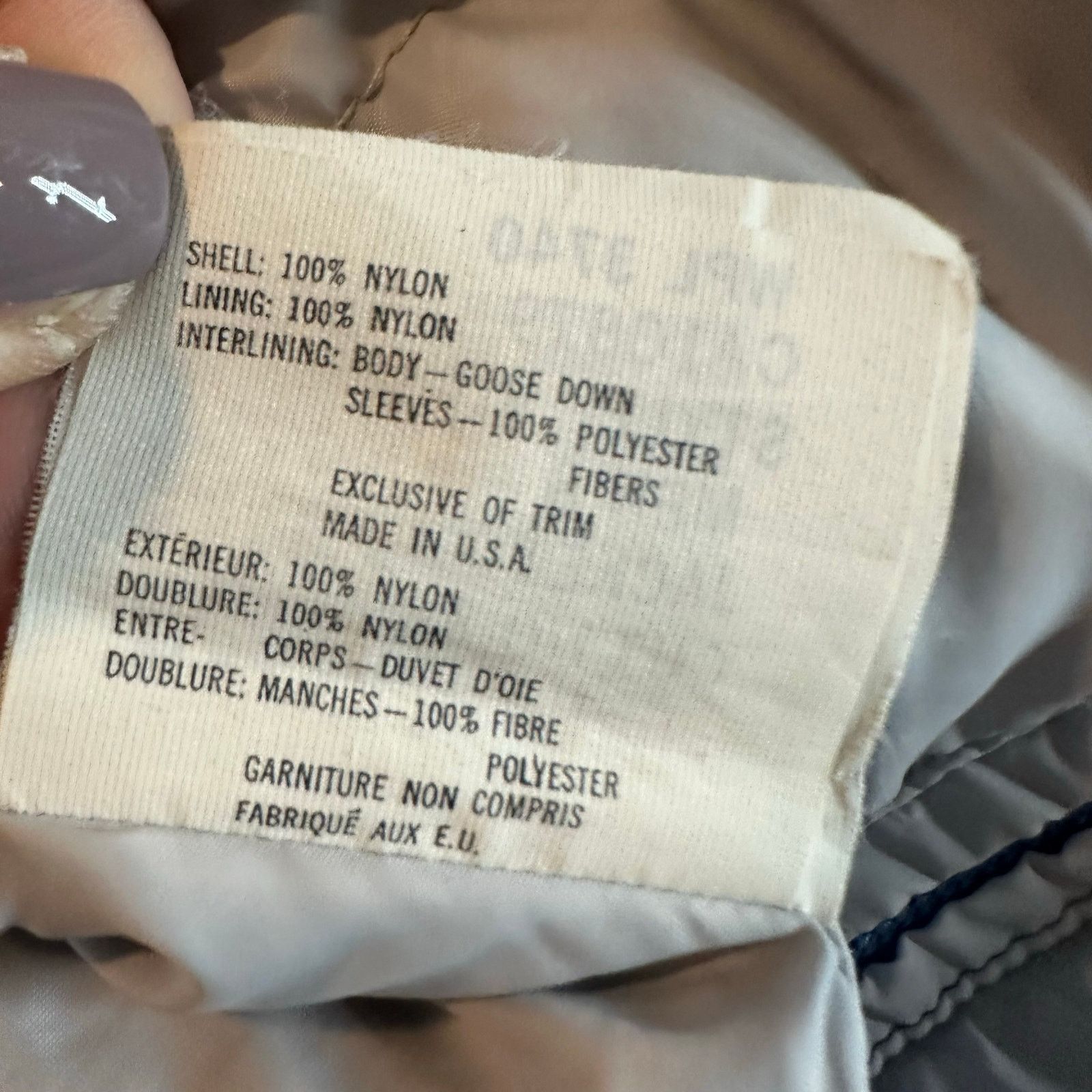 Other Vintage Puffer Coat Bomber Ski Jacket Goose Down Men's S Size US S / EU 44-46 / 1 - 8 Thumbnail