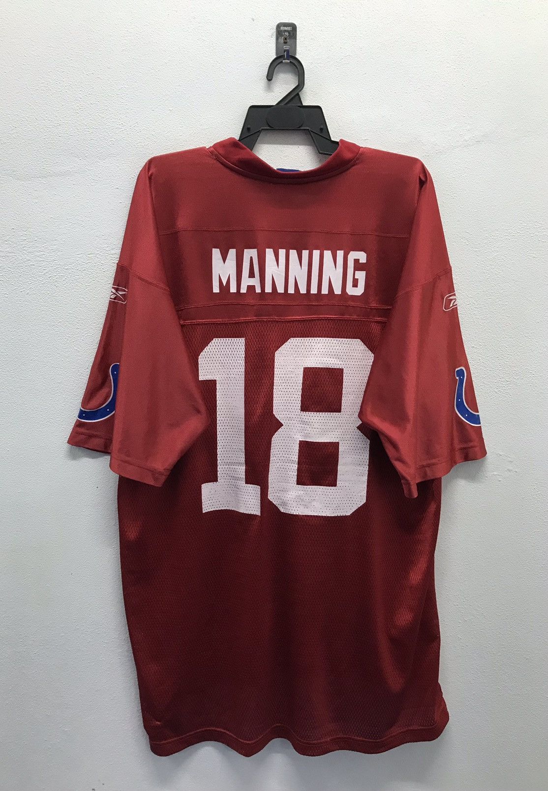 NFL × Reebok × Vintage Vintage NFL Onfield Reebok Manning 18 Jerseys Size US XL / EU 56 / 4 - 2 Thumbnail