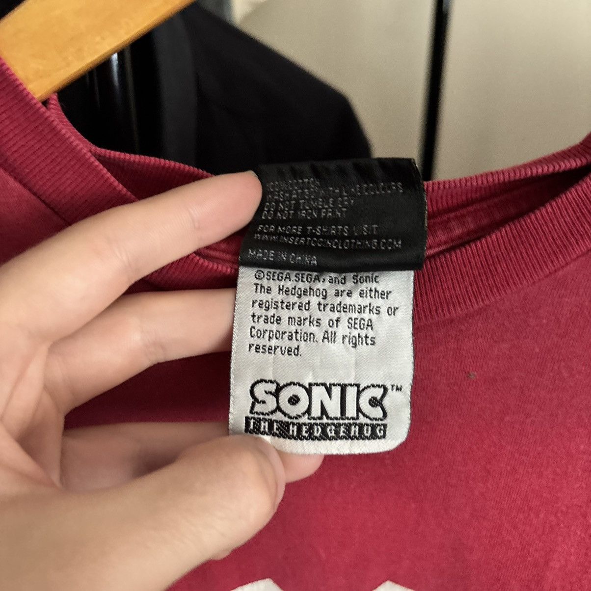 Sonic Lab Vintage Y2K Faded and Distressed Print Sonic T-Shirt Size US M / EU 48-50 / 2 - 3 Thumbnail