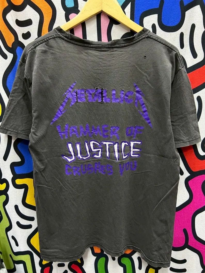Vintage Vintage 2000s Metallica tshirt size L Size US L / EU 52-54 / 3 - 3 Thumbnail