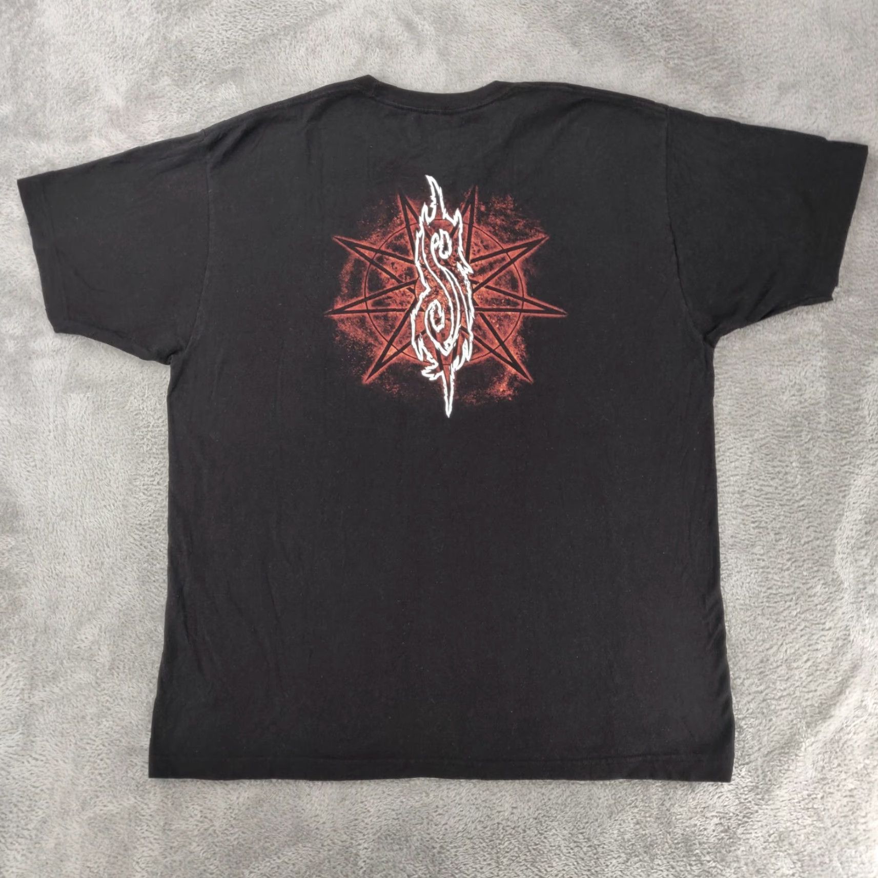 Vintage Slipknot T Shirt Mens XL Black Short Sleeve Graphic Rock Band Crew Neck Cotton Size US XL / EU 56 / 4 - 6 Thumbnail