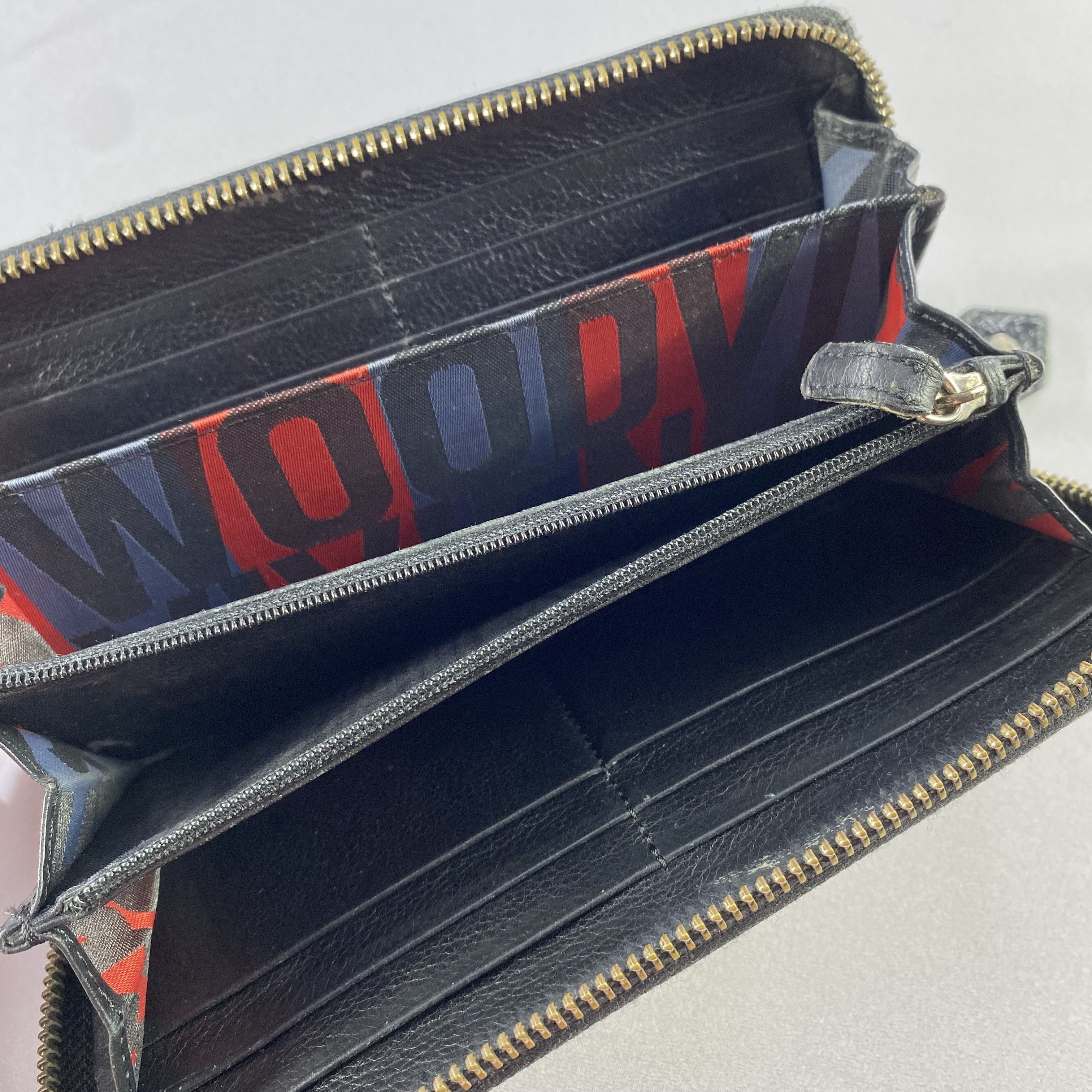 Vivienne Westwood Vivienne Westwood Wallet Orb Bifold Long Wallet Leather Size ONE SIZE - 11 Thumbnail