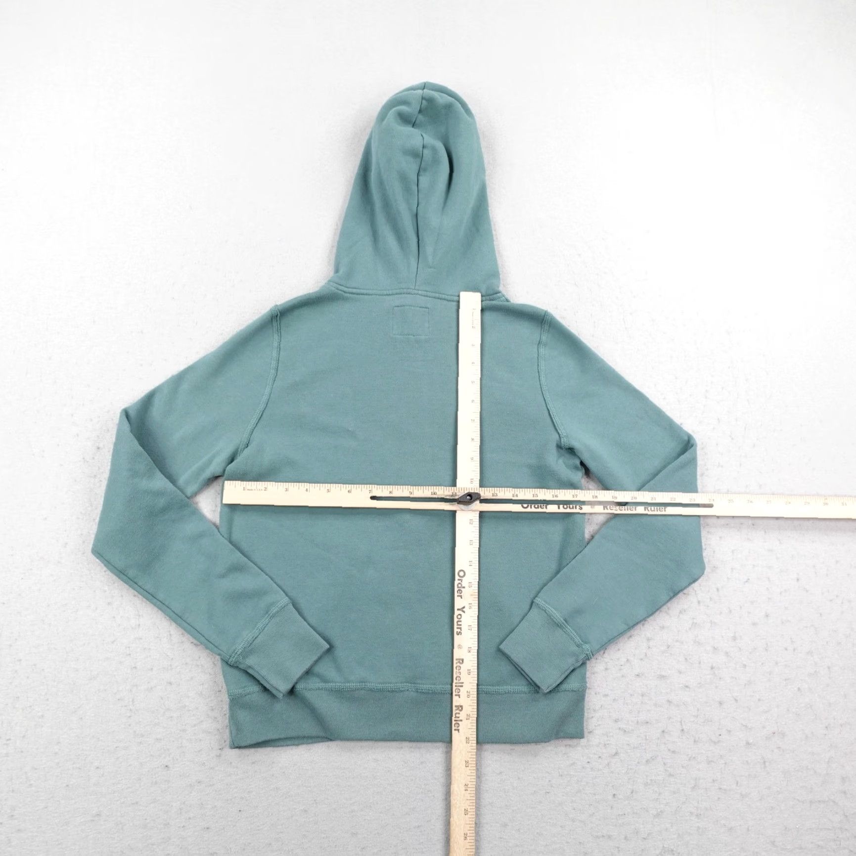 Abercrombie & Fitch Abercrombie & Fitch Hoodie Womens Small Green Soft A&F Collection Sweatshirt Size S / US 4 / IT 40 - 4 Thumbnail